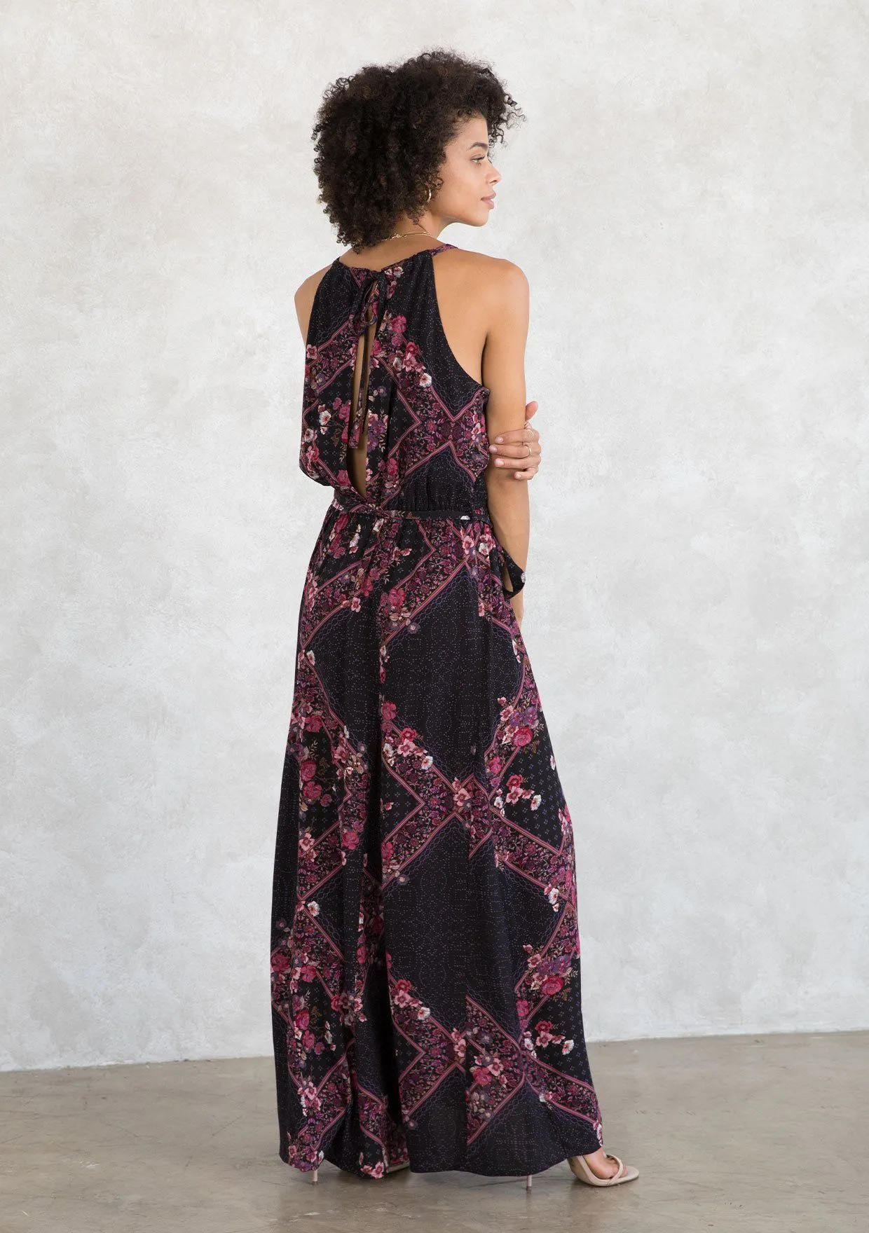 Lennon Halter Maxi Dress sold by lovestitch product image thumbnail 2