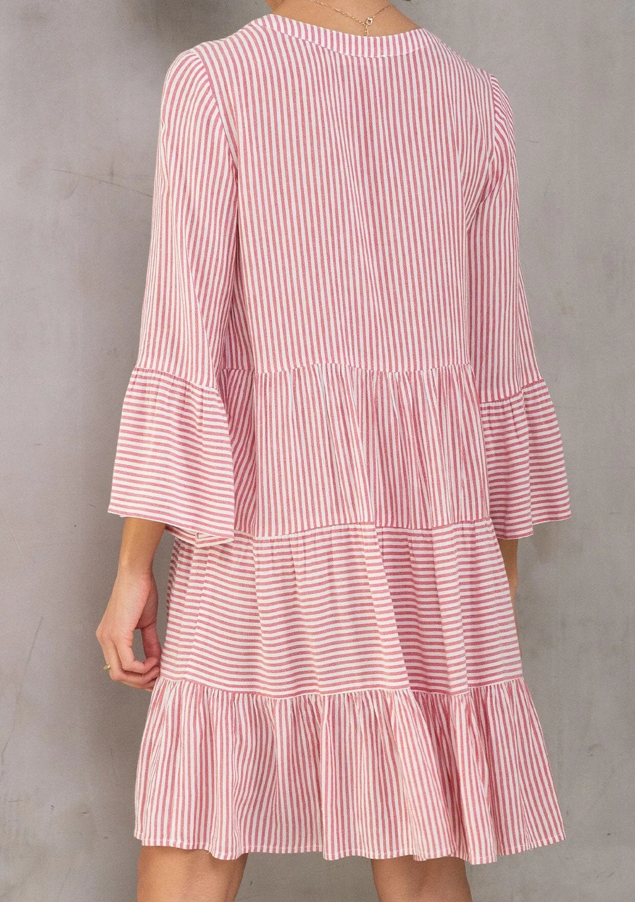 Margaux Tiered Mini Dress sold by lovestitch product image thumbnail 4