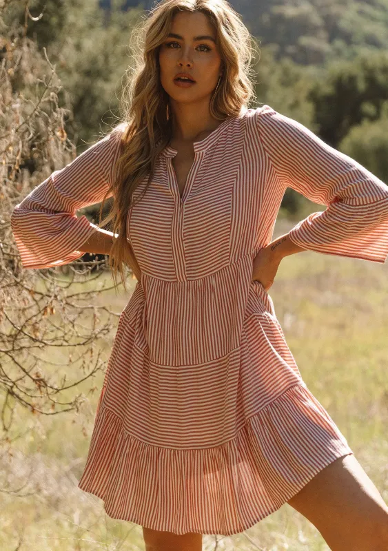 Margaux Tiered Mini Dress made by lovestitch