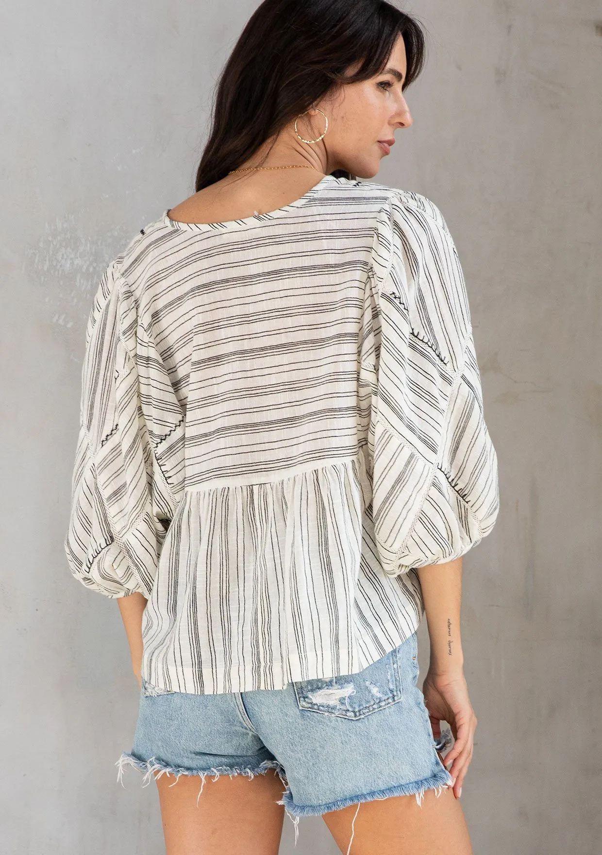 Lulu Puff Sleeve Top sold by lovestitch product image thumbnail 2