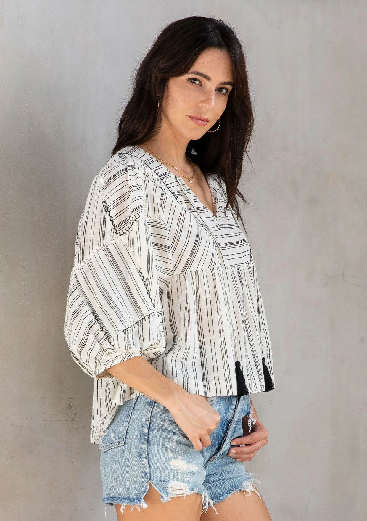 Lulu Puff Sleeve Top sold by lovestitch product image thumbnail 3