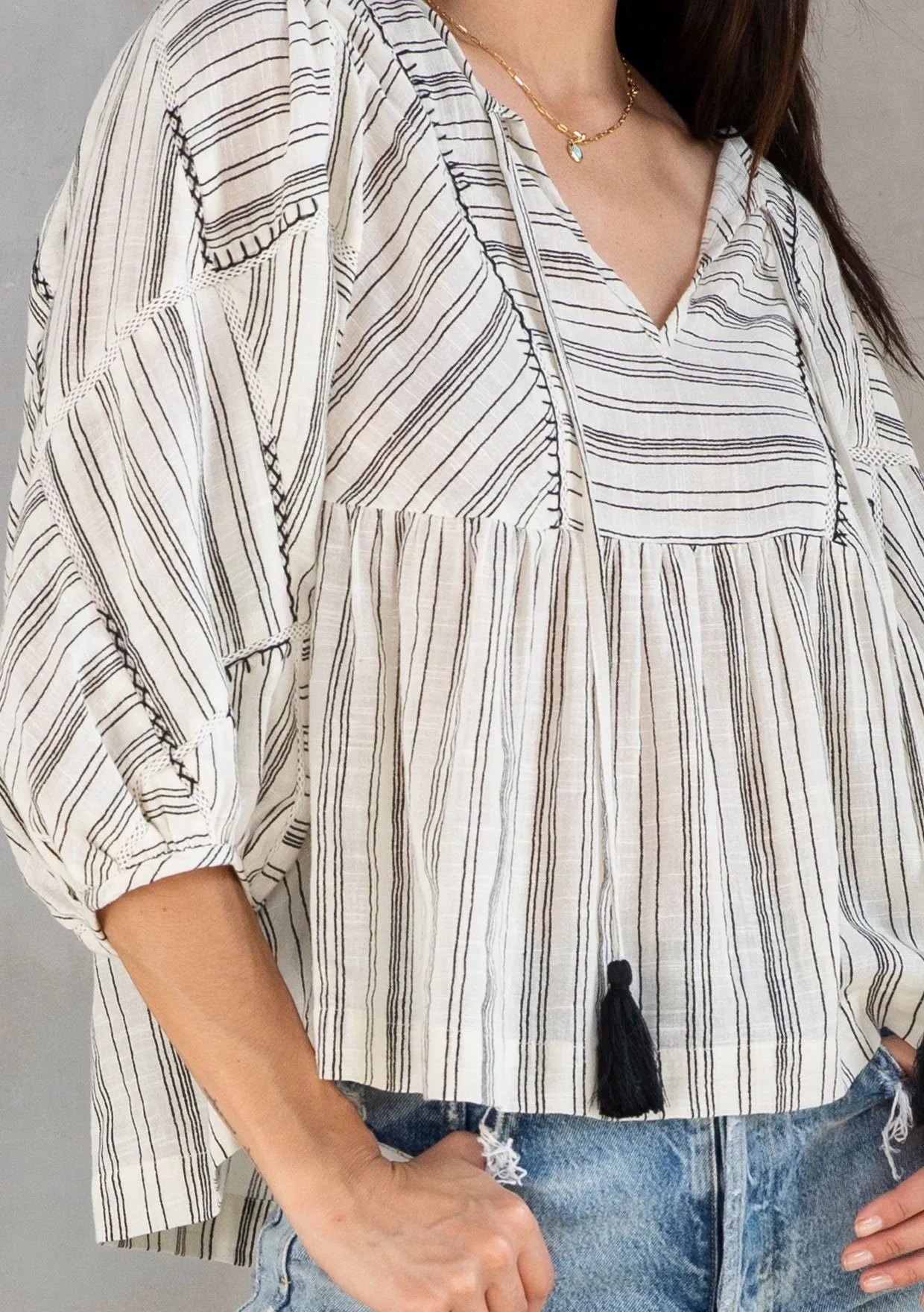 Lulu Puff Sleeve Top sold by lovestitch product image thumbnail 4