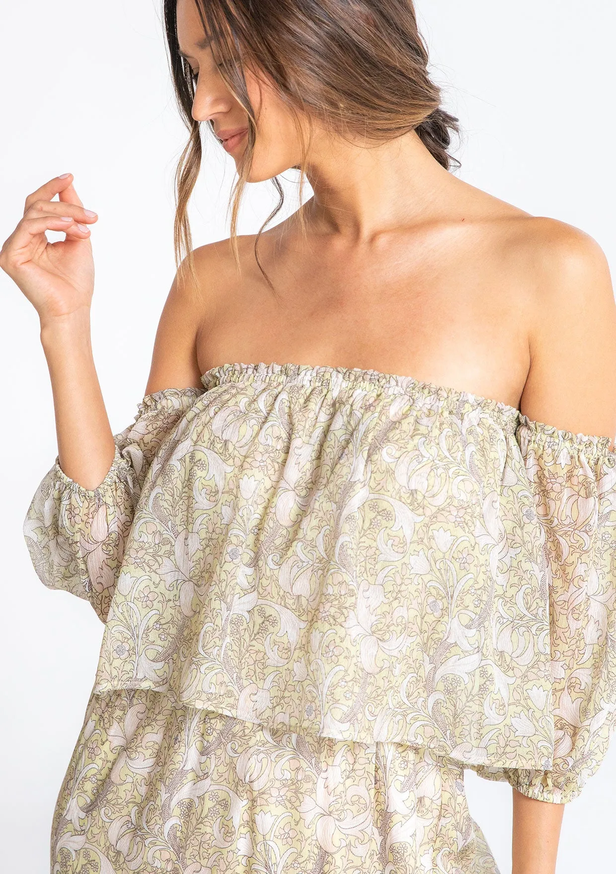 Violette Off Shoulder Maxi Dress sold by lovestitch product image thumbnail 4