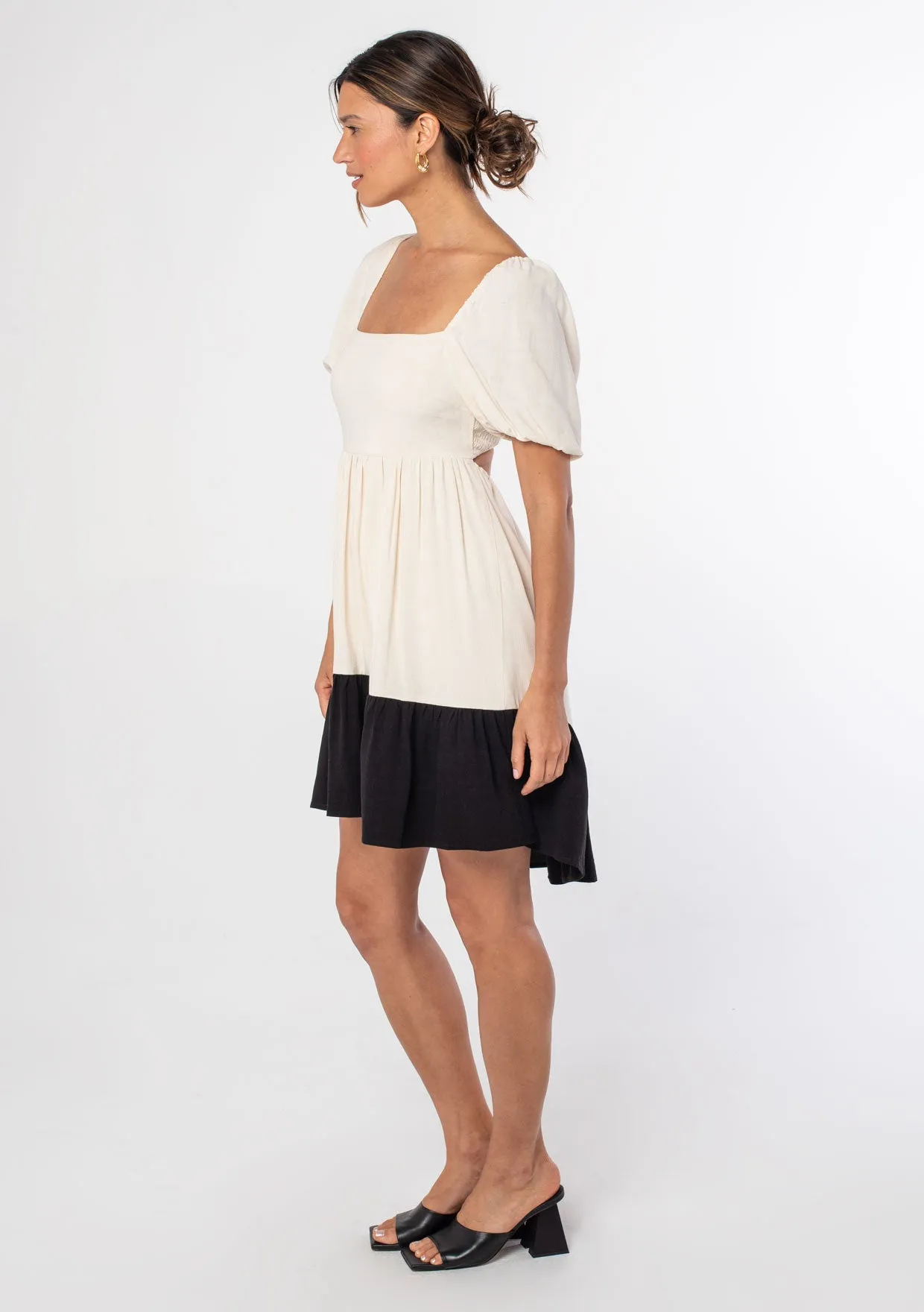 Afternoon Colorblock Mini Dress sold by lovestitch product image thumbnail 3