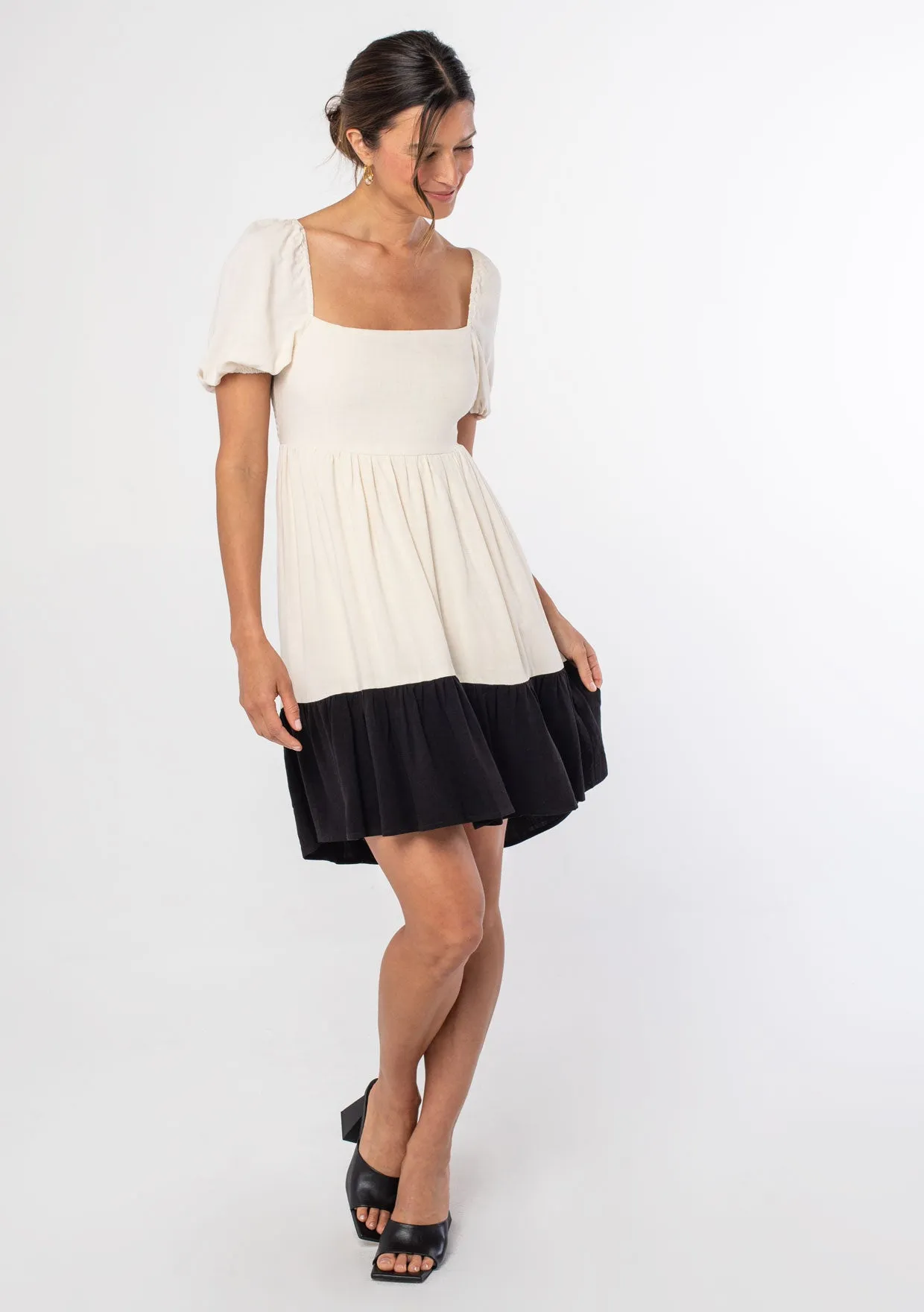 Afternoon Colorblock Mini Dress sold by lovestitch product image thumbnail 5