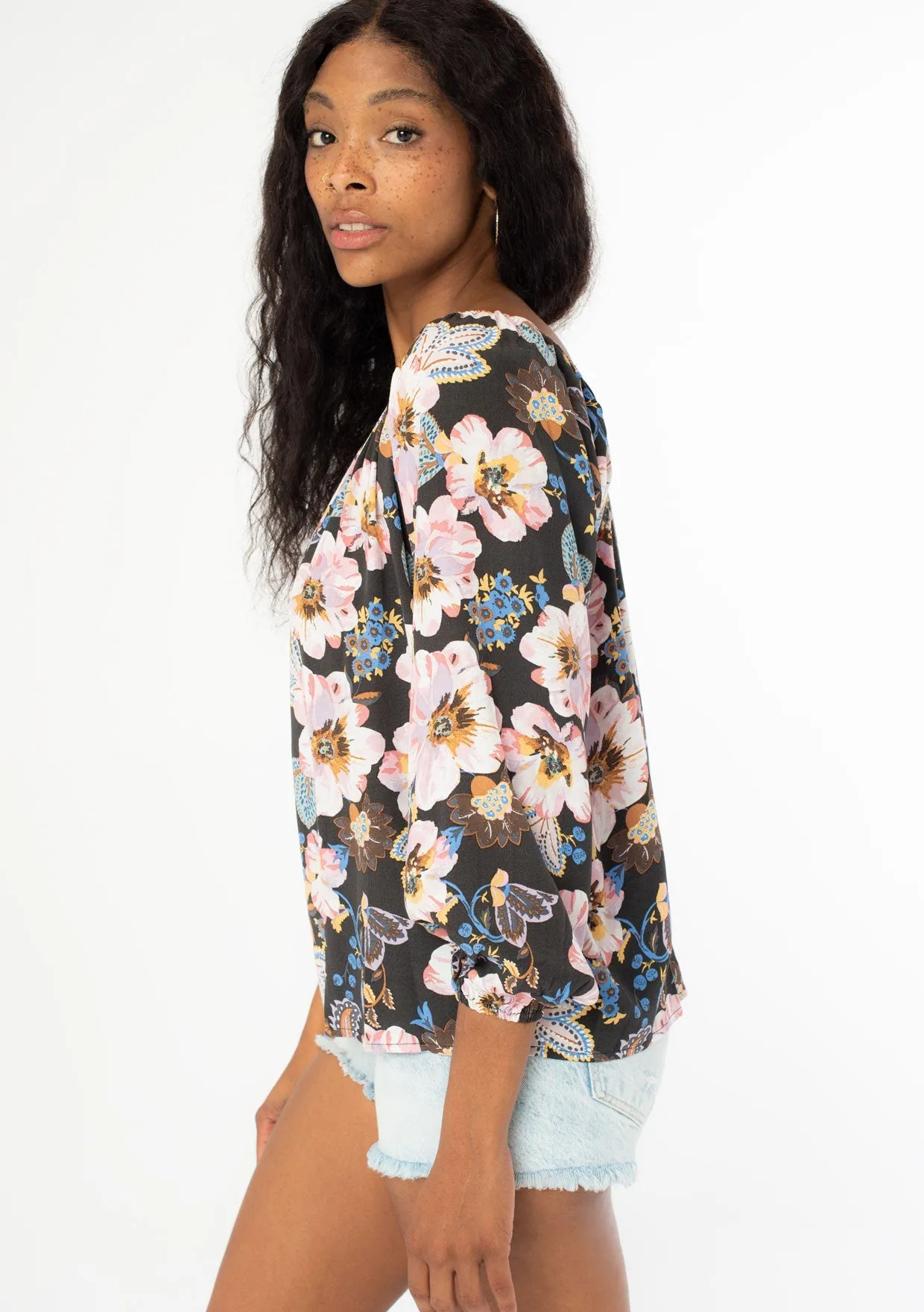 Jolene Floral Top sold by lovestitch product image thumbnail 3
