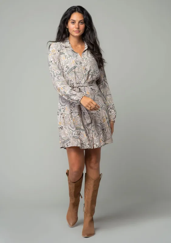 Tate Floral Mini Dress sold by lovestitch