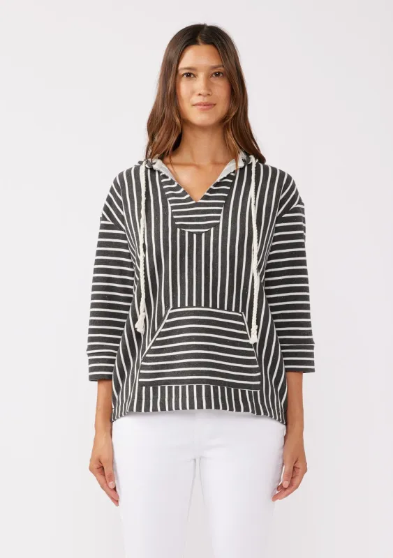Silverlake Striped Pullover Hoodie sold by lovestitch