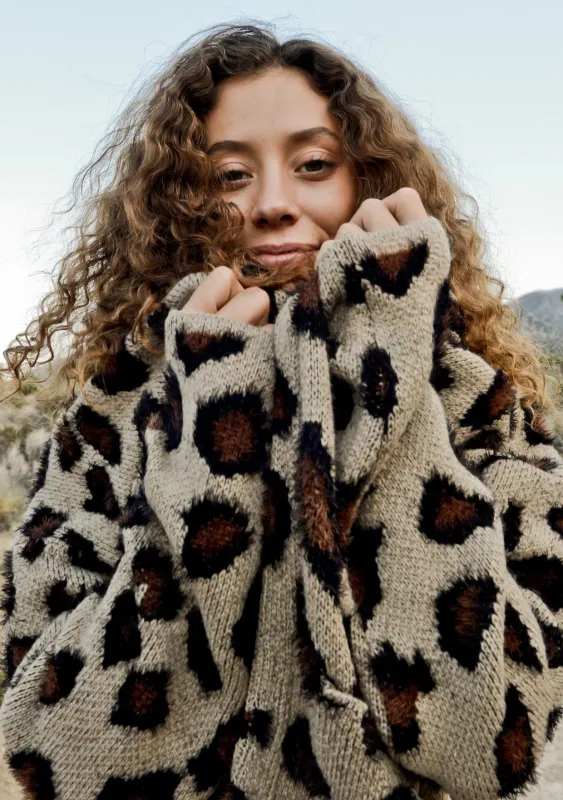 Lux Leopard Cardigan sold by lovestitch