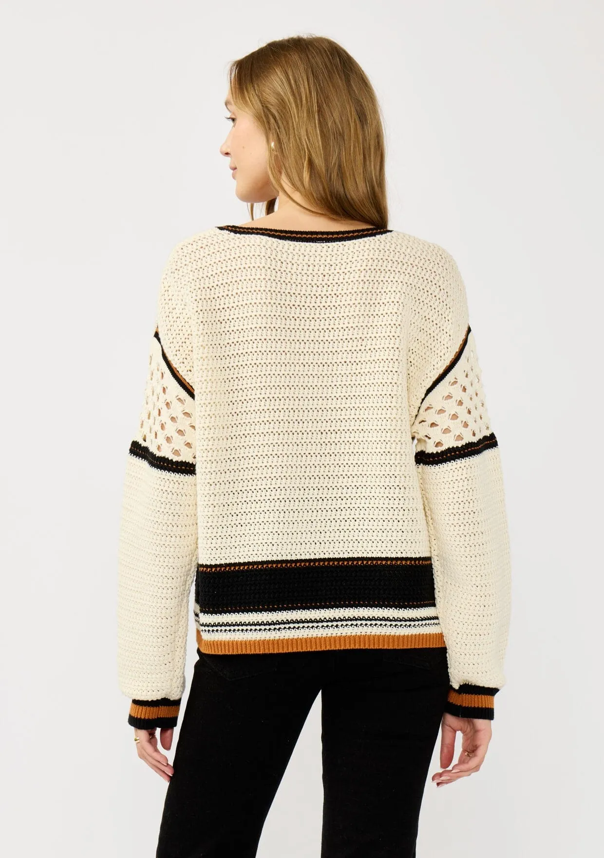 Nadine Pointelle Sweater sold by lovestitch product image thumbnail 3