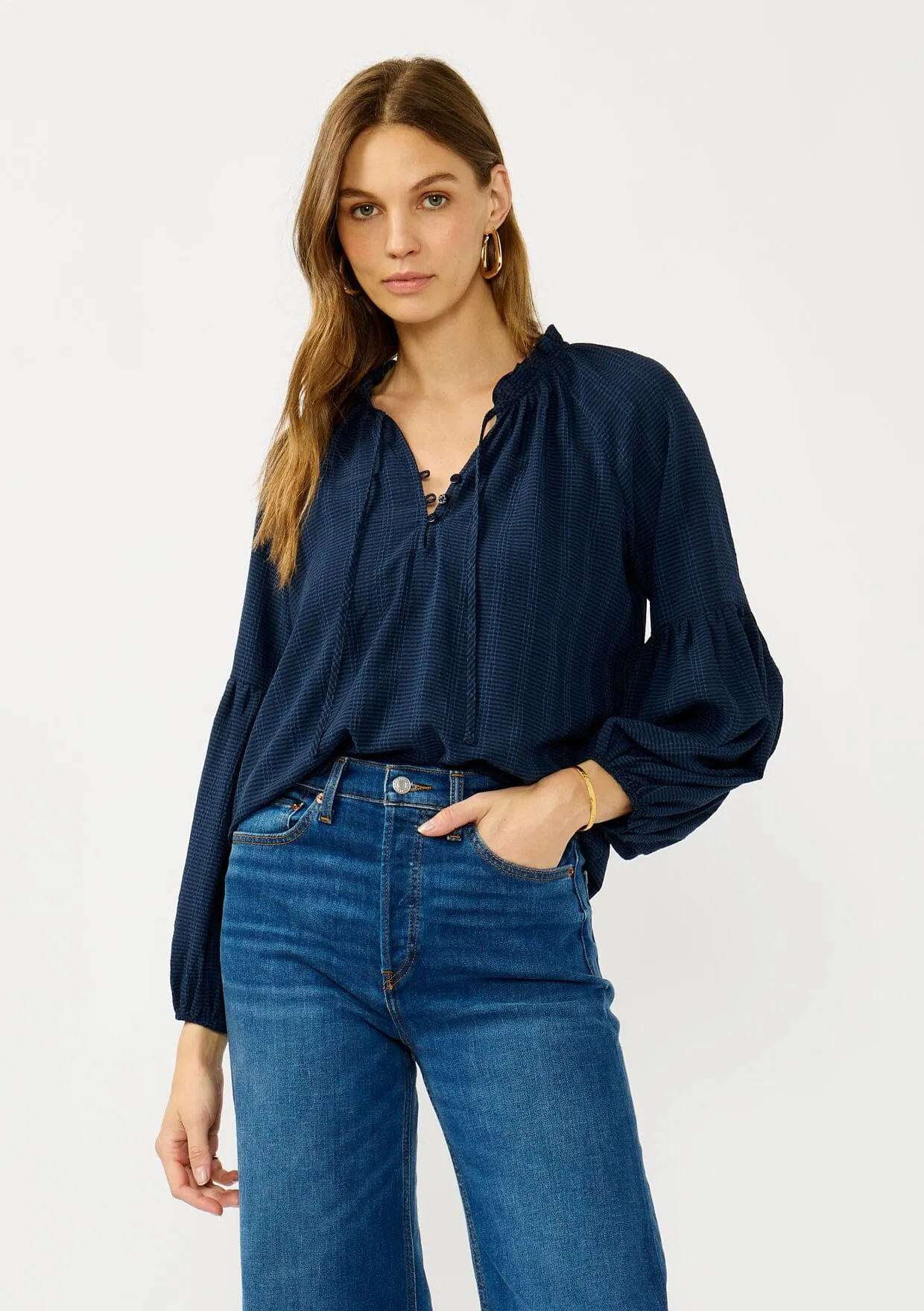 Easton Poet Blouse sold by lovestitch product image thumbnail 5