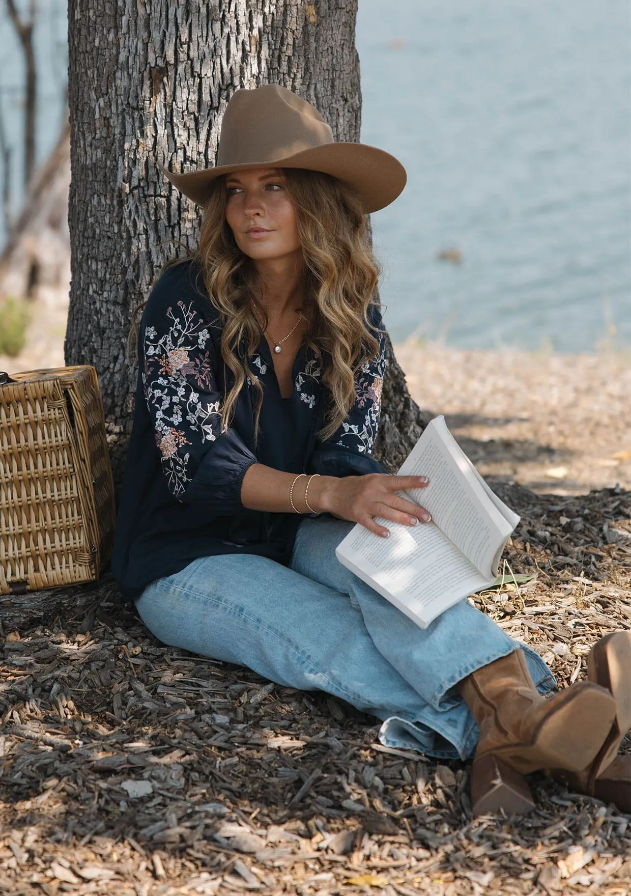 Selia Embroidered Blouse sold by lovestitch product image thumbnail 3