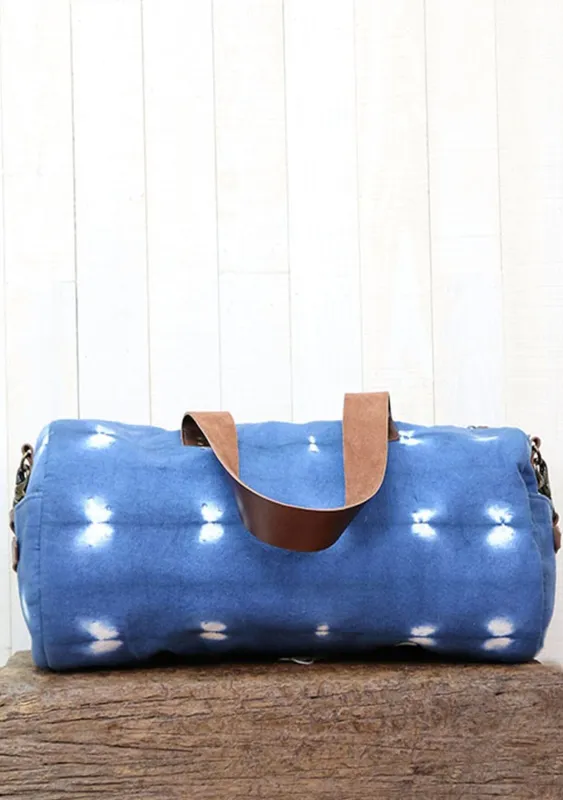 Indigo Duffel Bag sold by lovestitch