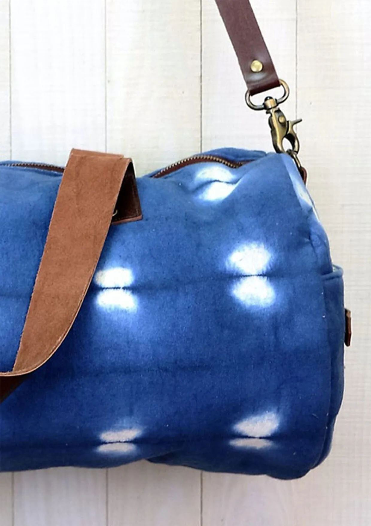 Indigo Duffel Bag sold by lovestitch product image thumbnail 3