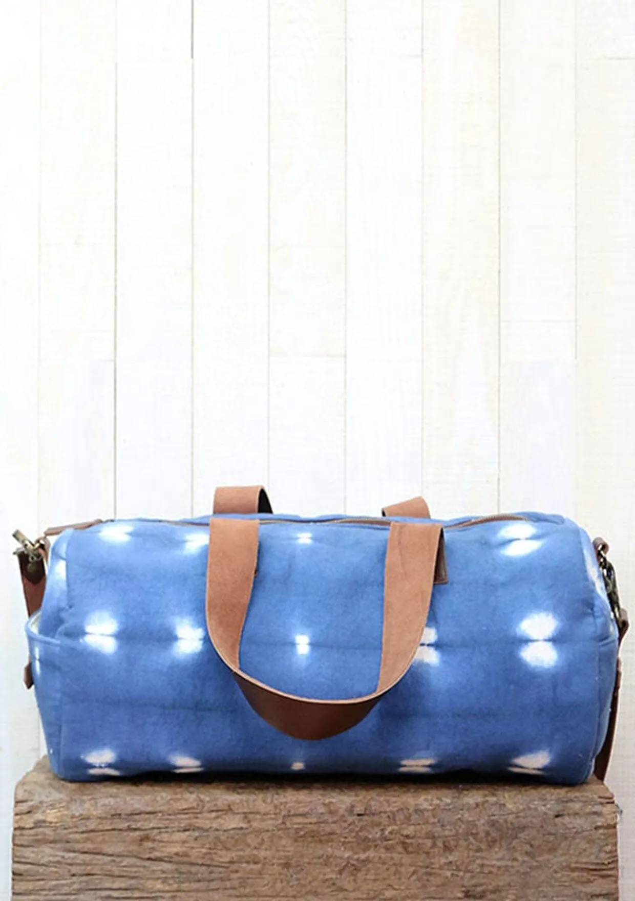Indigo Duffel Bag sold by lovestitch product image thumbnail 4