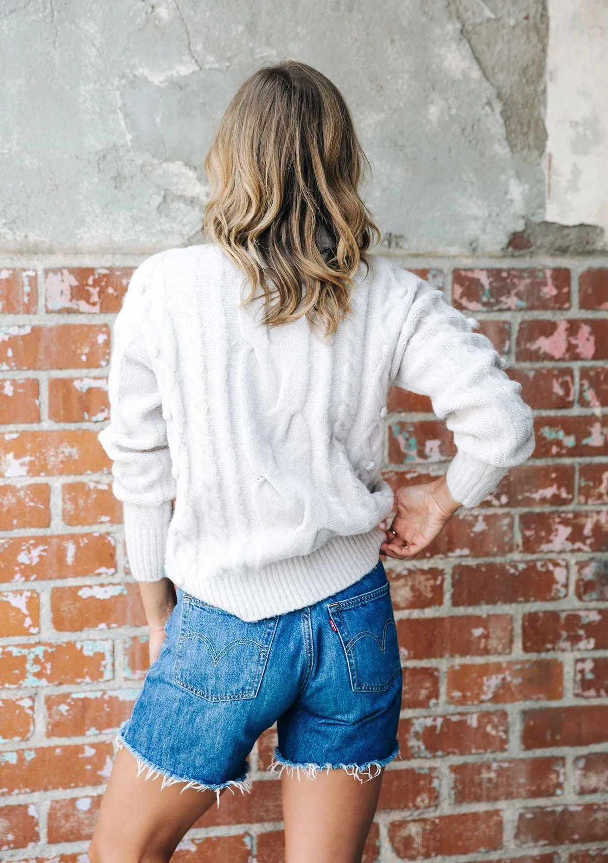 Snowbunny Cable Knit Sweater sold by lovestitch product image thumbnail 2