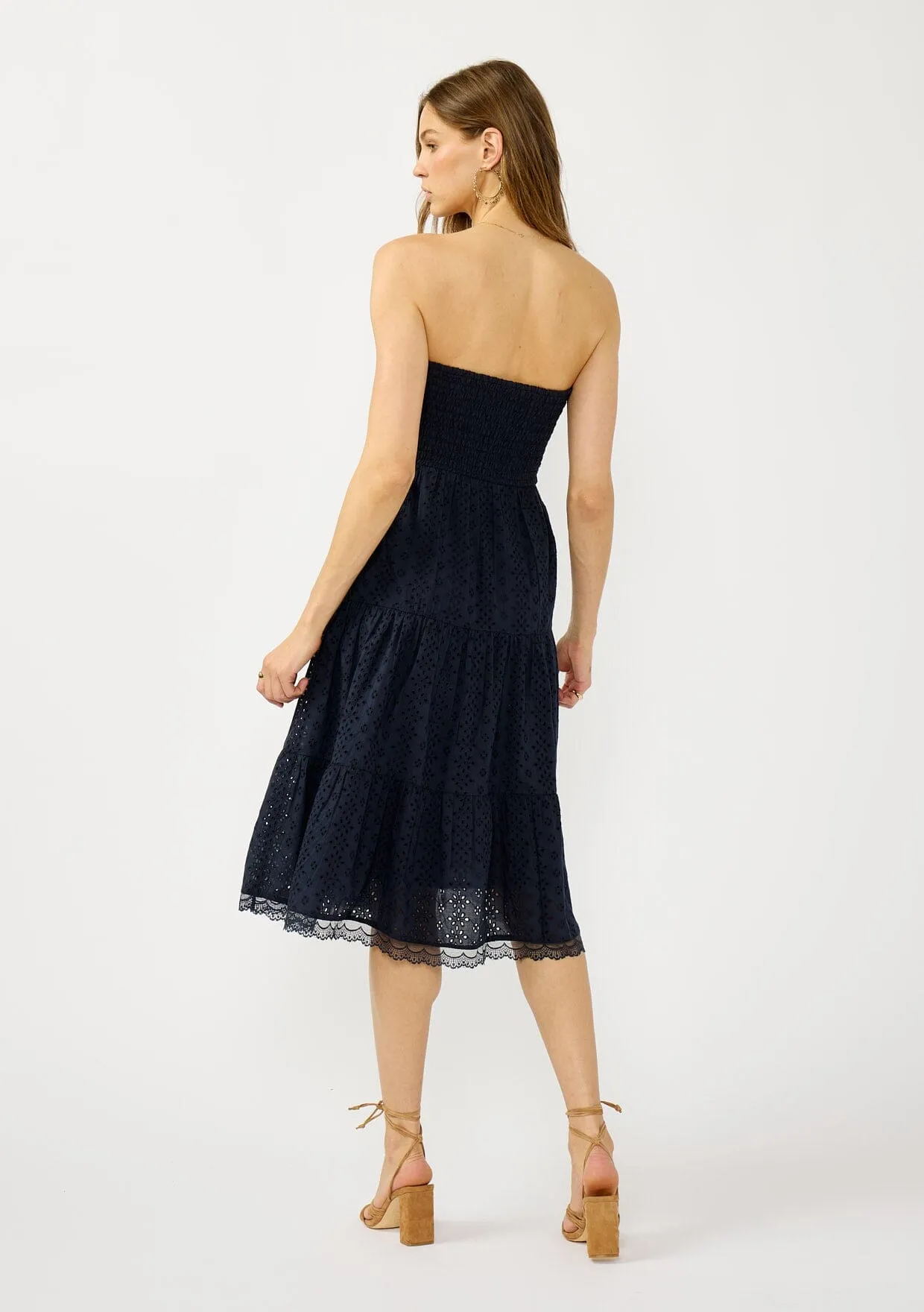 Mabel Eyelet Midi Dress sold by lovestitch product image thumbnail 3