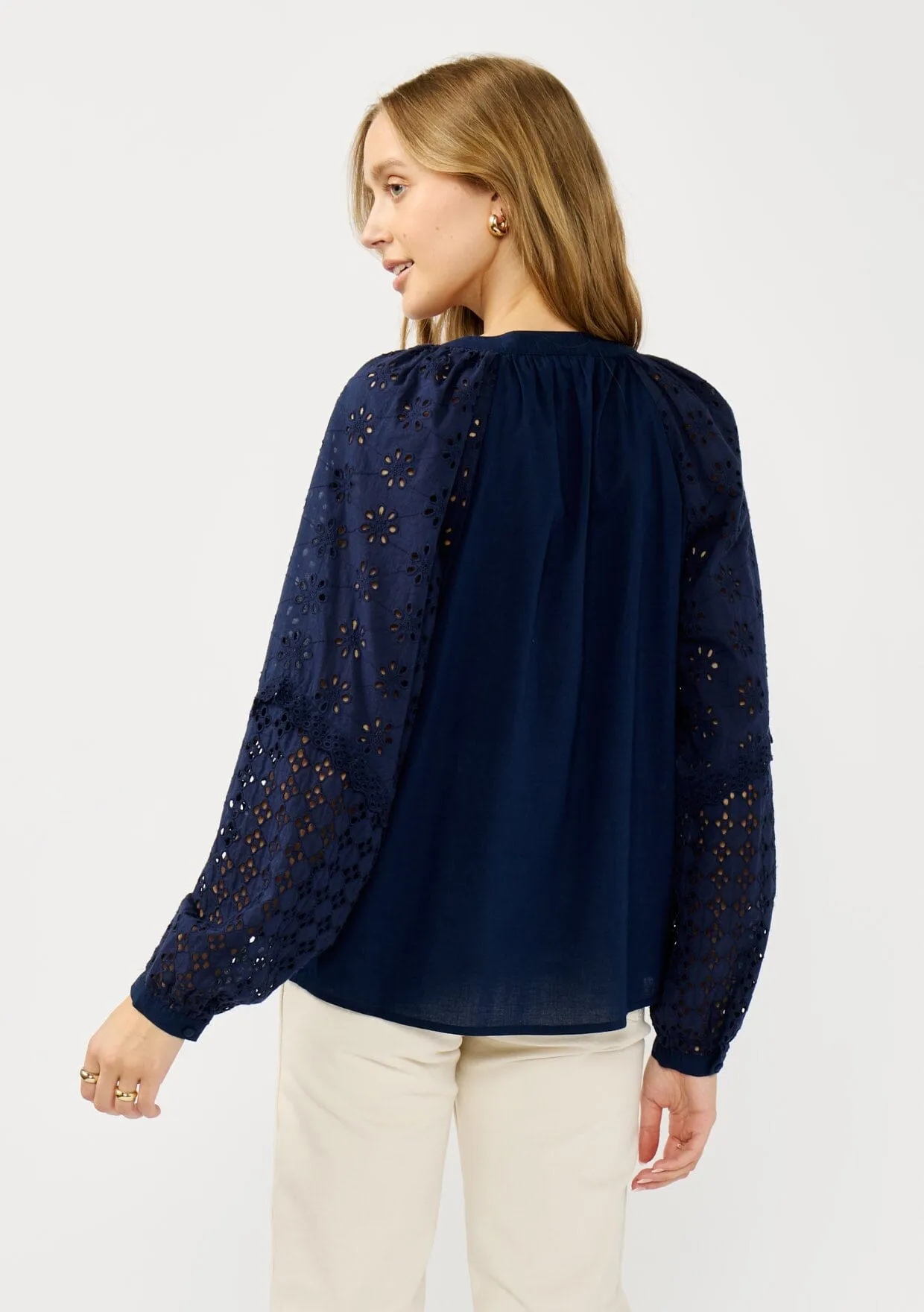 Joyce Eyelet Blouse sold by lovestitch product image thumbnail 3