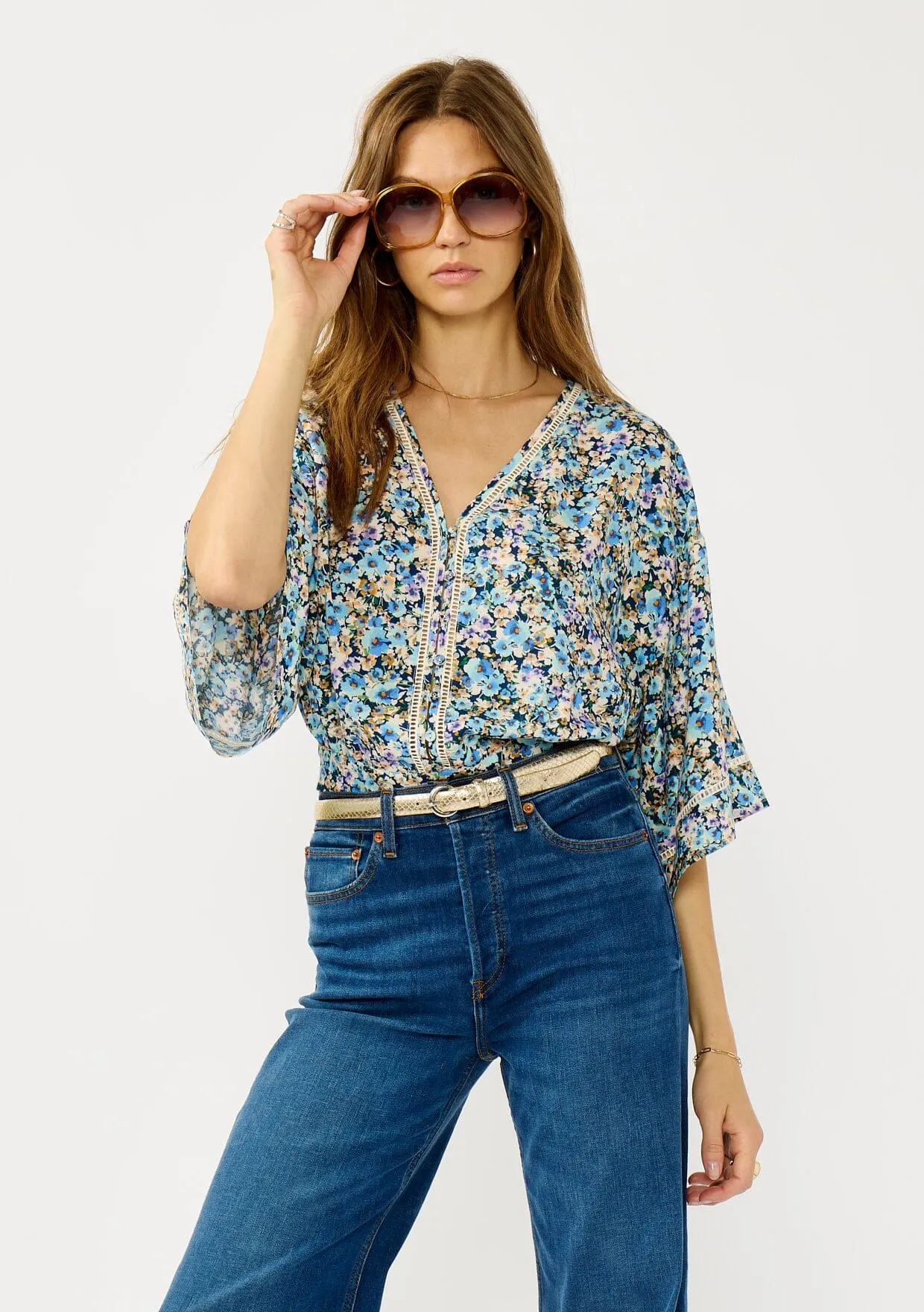 Quiet Garden Blouse sold by lovestitch product image thumbnail 5