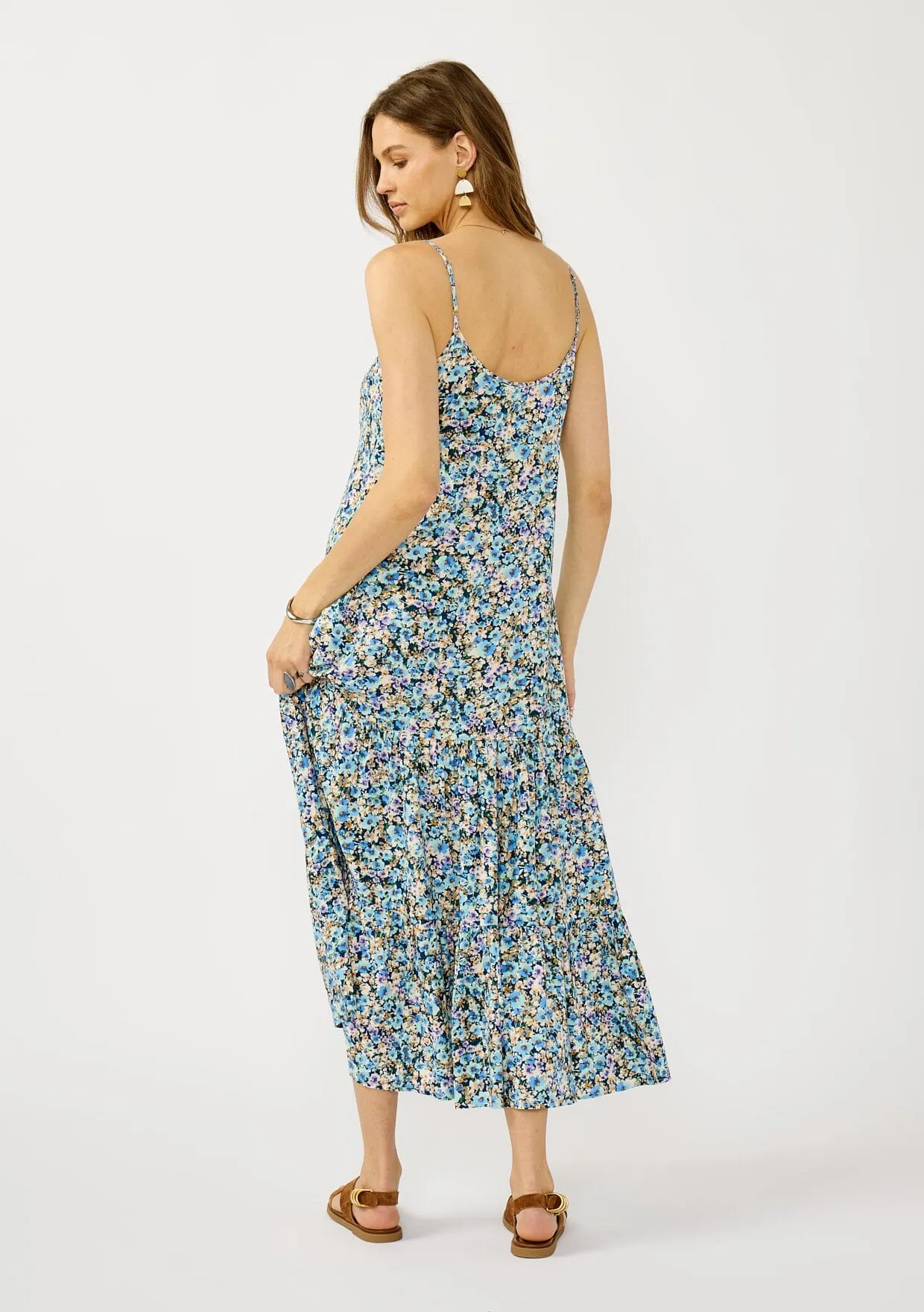 Quiet Garden Maxi Dress sold by lovestitch product image thumbnail 5