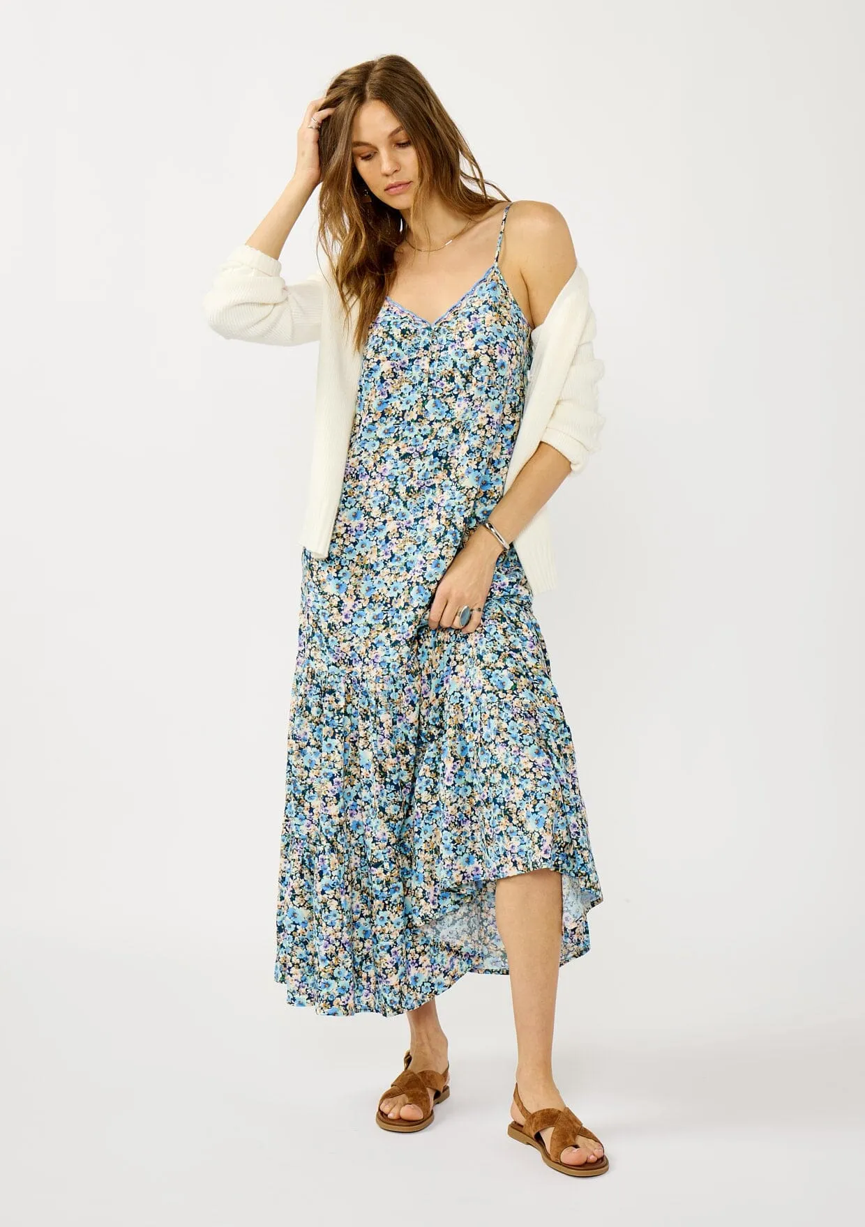 Quiet Garden Maxi Dress sold by lovestitch product image thumbnail 3