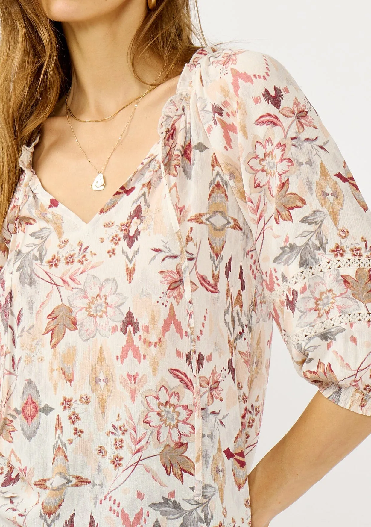 Moonflower Lace Blouse sold by lovestitch product image thumbnail 4