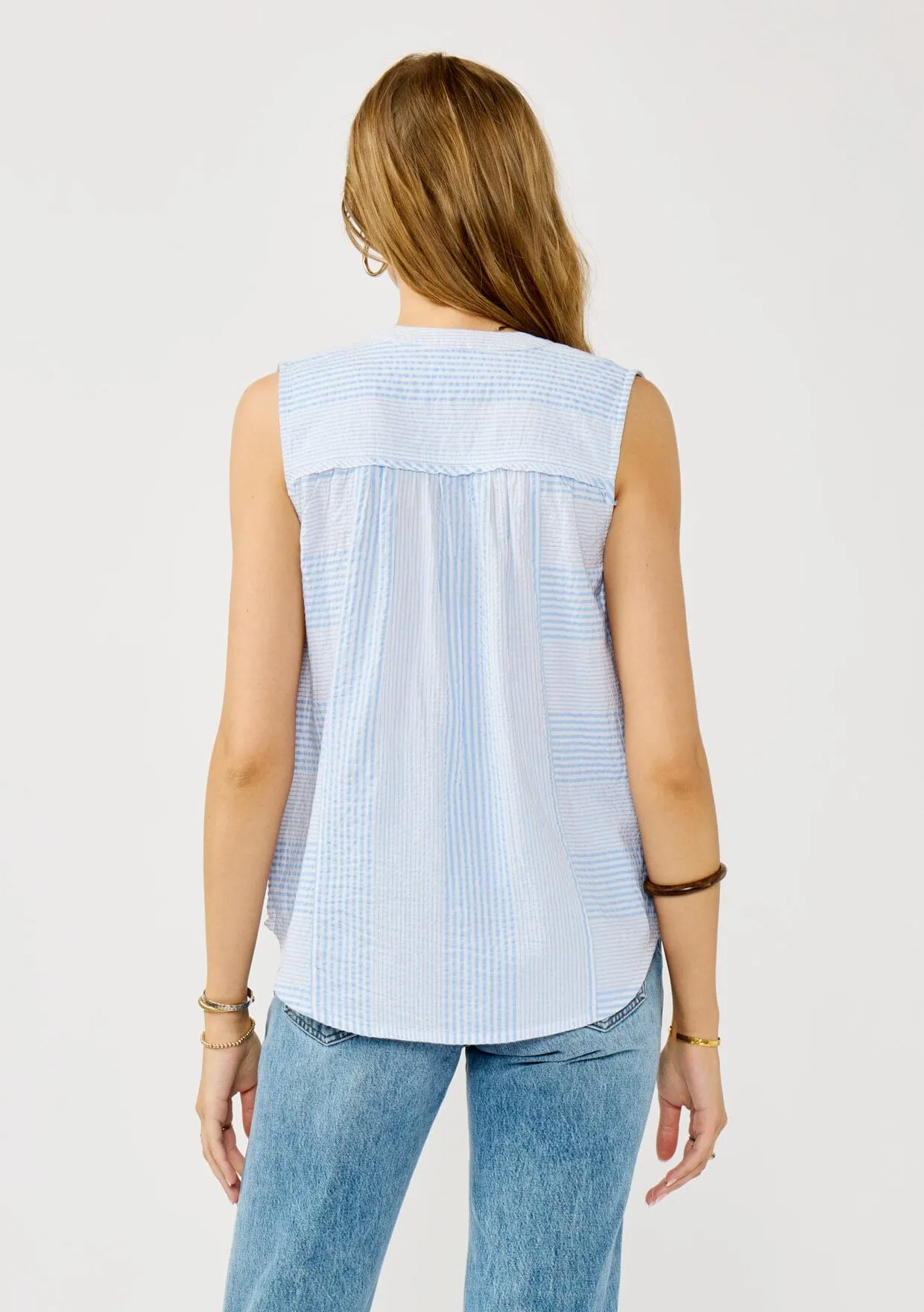 Anika Striped Tank Top sold by lovestitch product image thumbnail 3