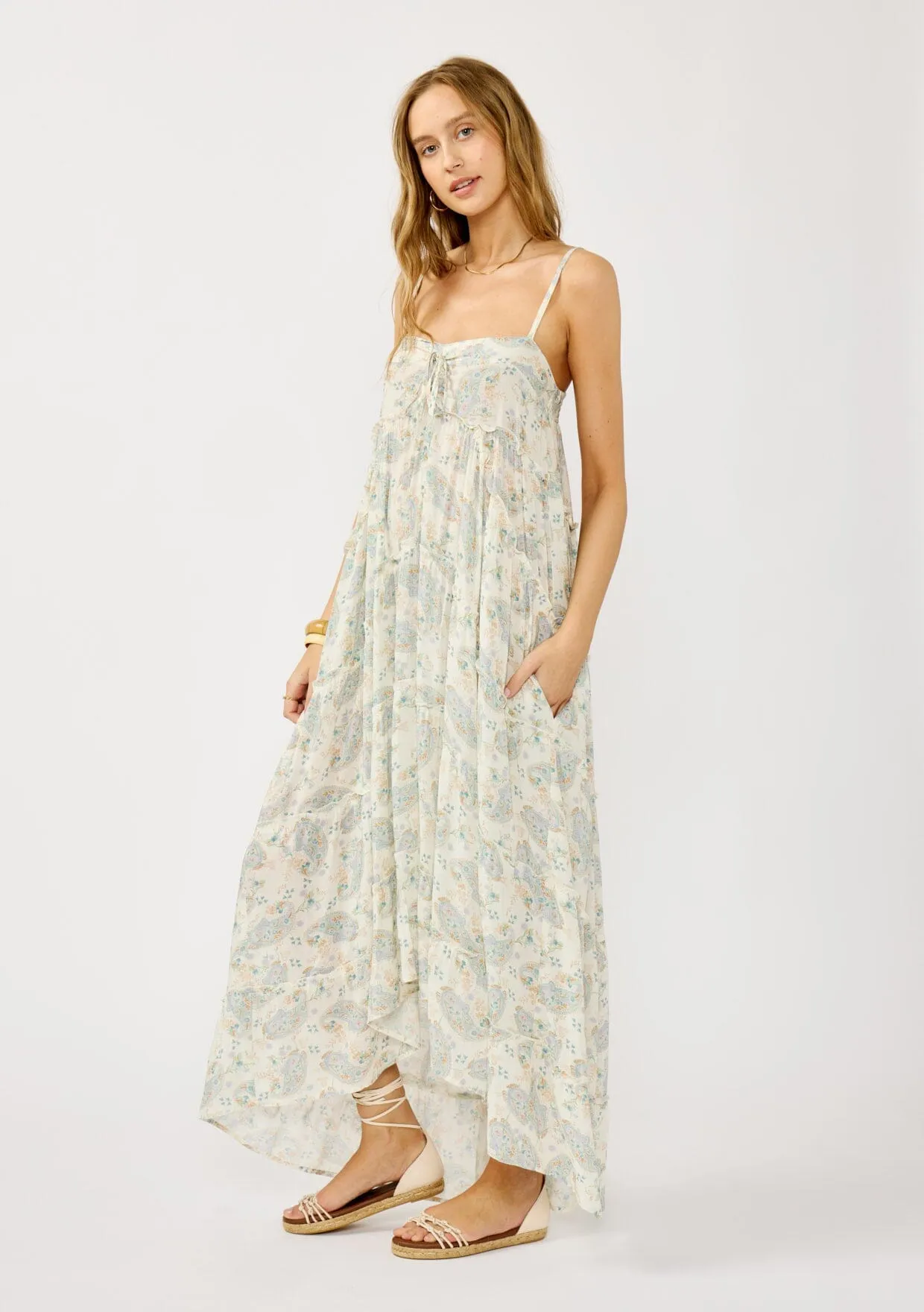 Del Mar Paisley Maxi Dress sold by lovestitch product image thumbnail 5