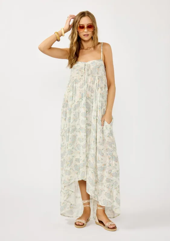 Del Mar Paisley Maxi Dress sold by lovestitch