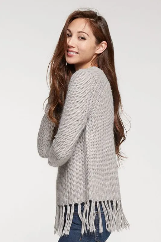 Chels Fringe Pullover Sweater sold by lovestitch