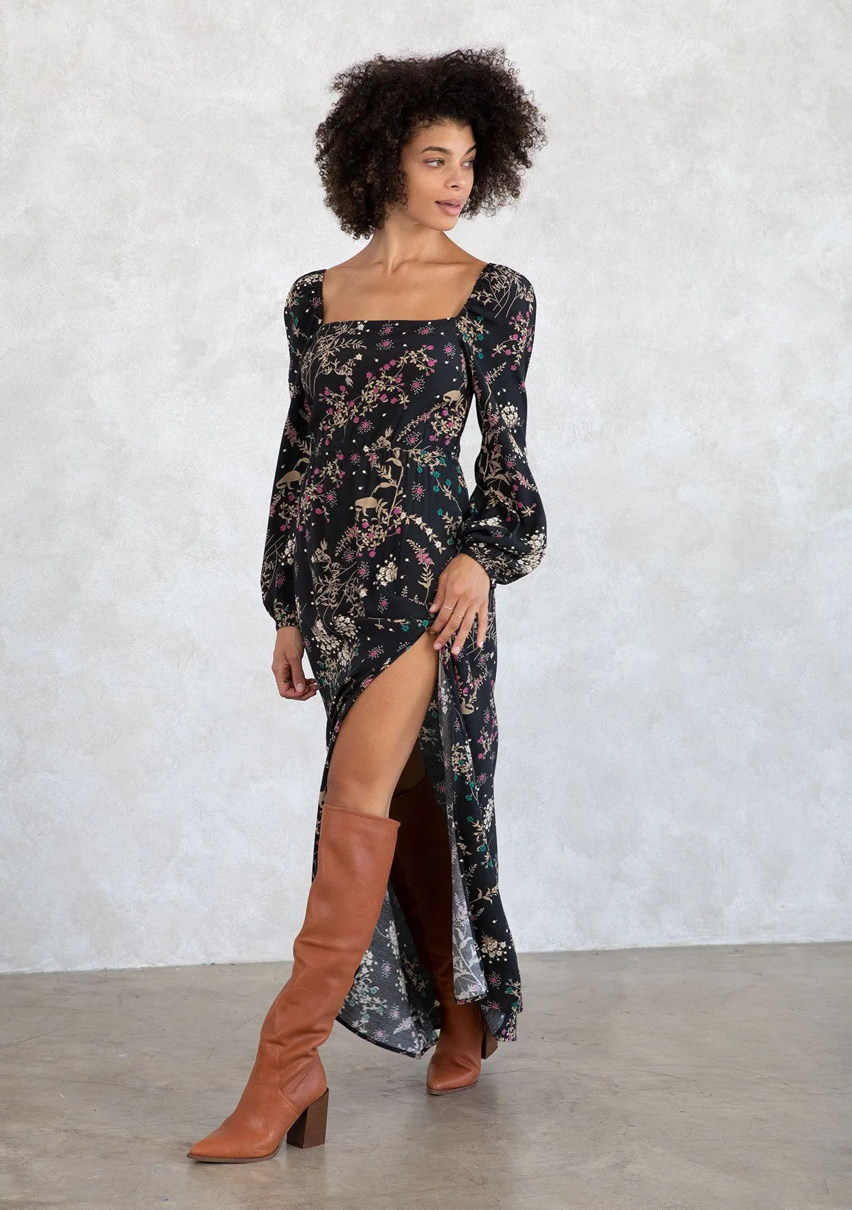 Rue Smocked Maxi Dress sold by lovestitch product image thumbnail 3