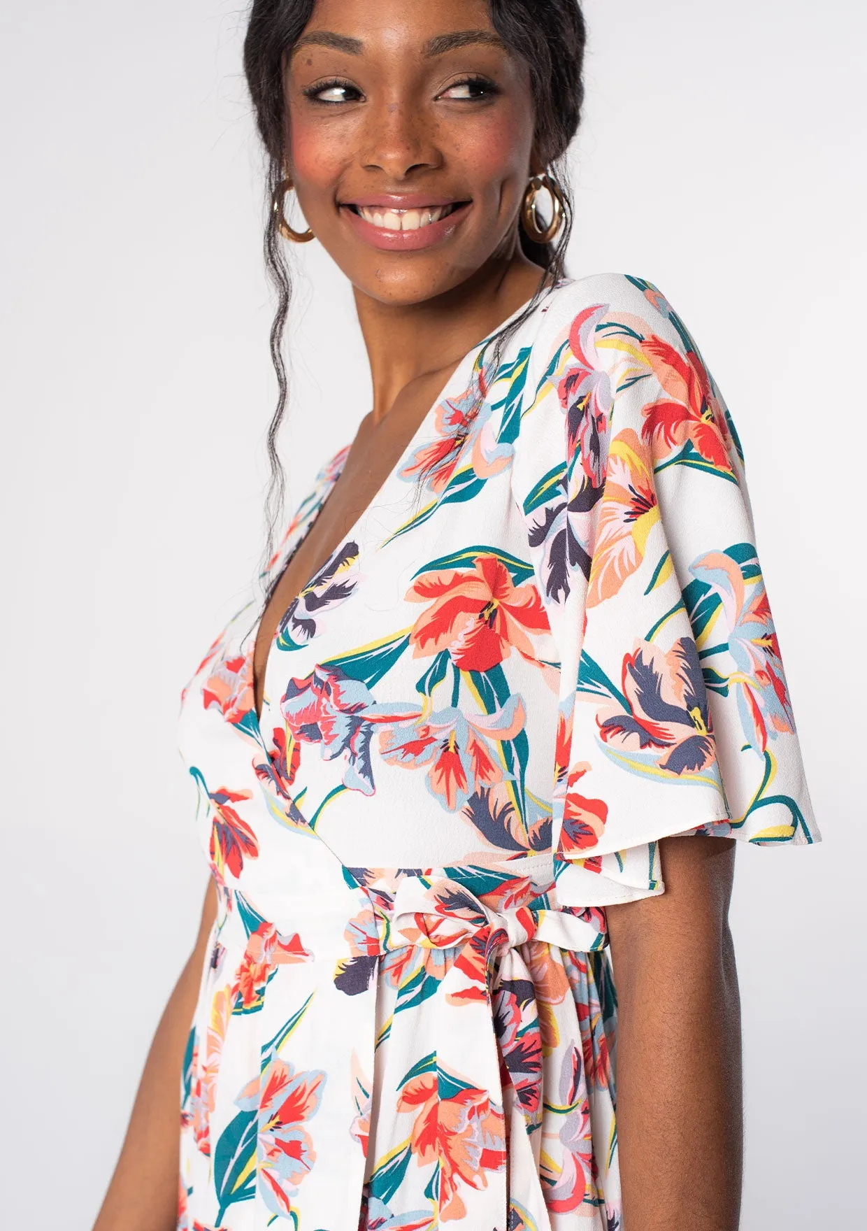 Zella Mini Wrap Dress sold by lovestitch product image thumbnail 2