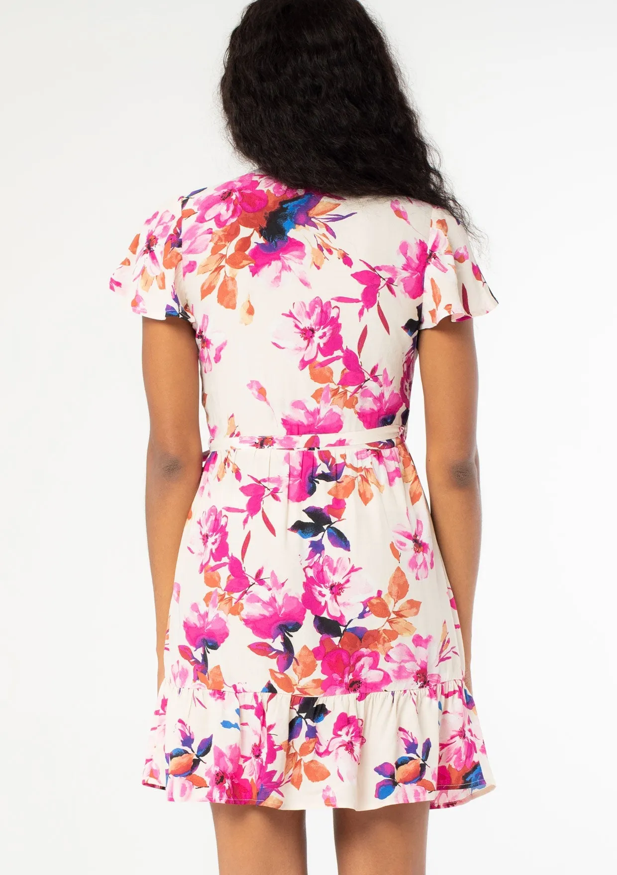 Tinsley Mini Wrap Dress sold by lovestitch product image thumbnail 5