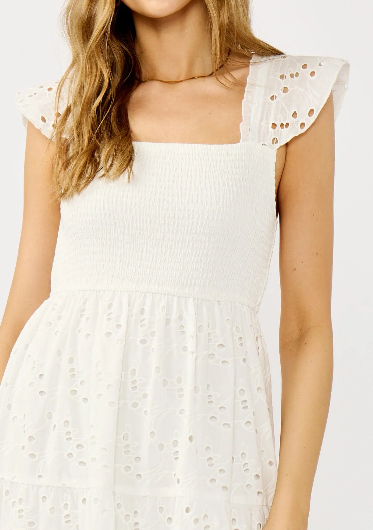 Flynn Smocked Maxi Dress sold by lovestitch product image thumbnail 3