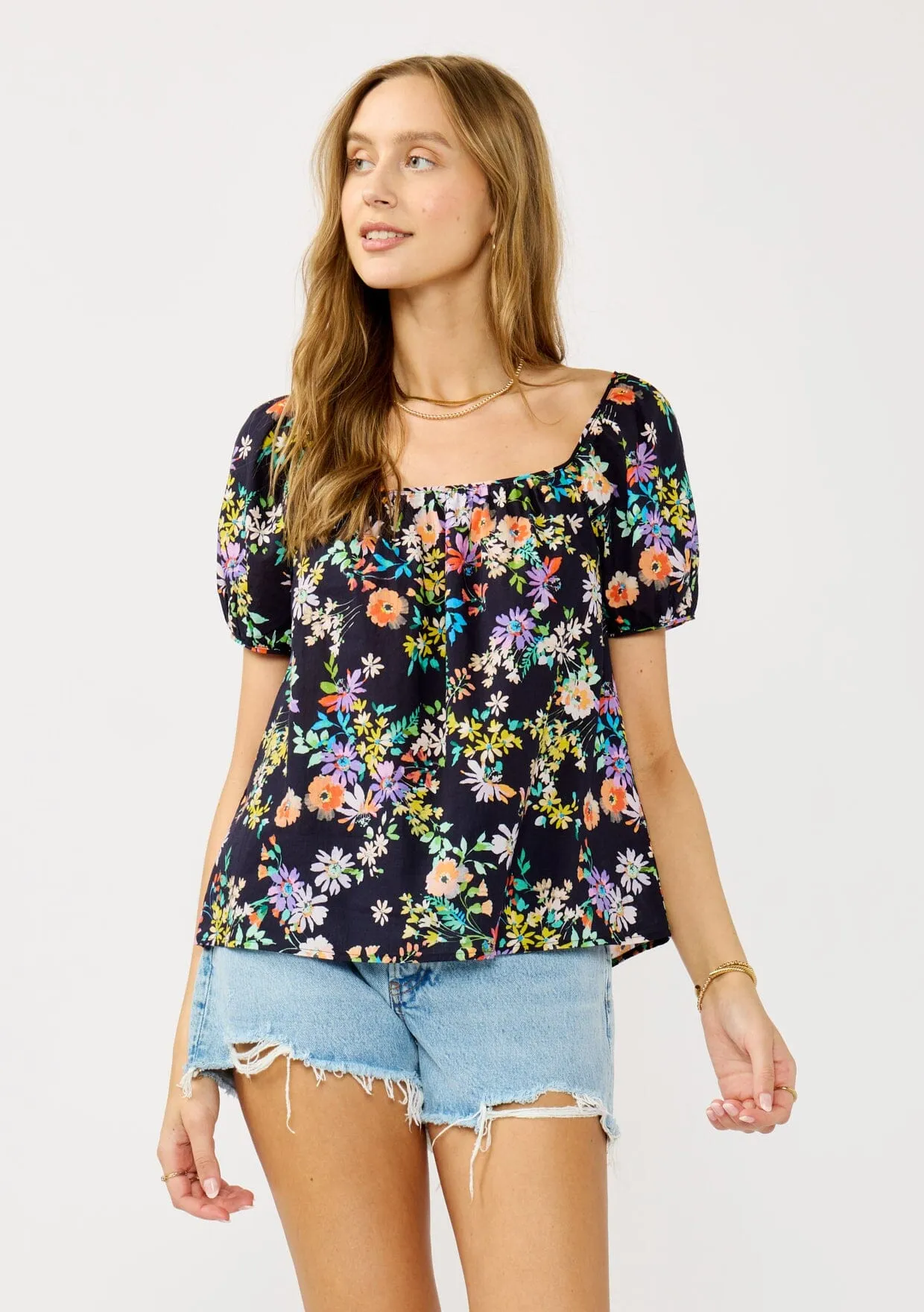 Enchant Me Puff Sleeve Top sold by lovestitch