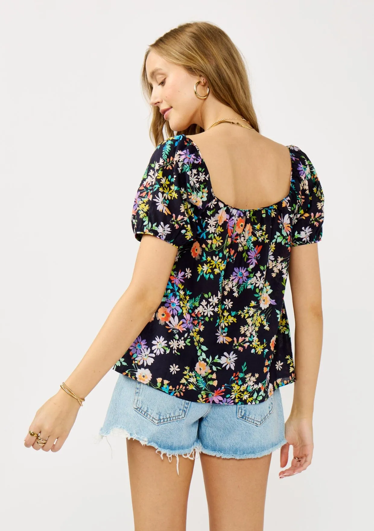 Enchant Me Puff Sleeve Top sold by lovestitch product image thumbnail 4