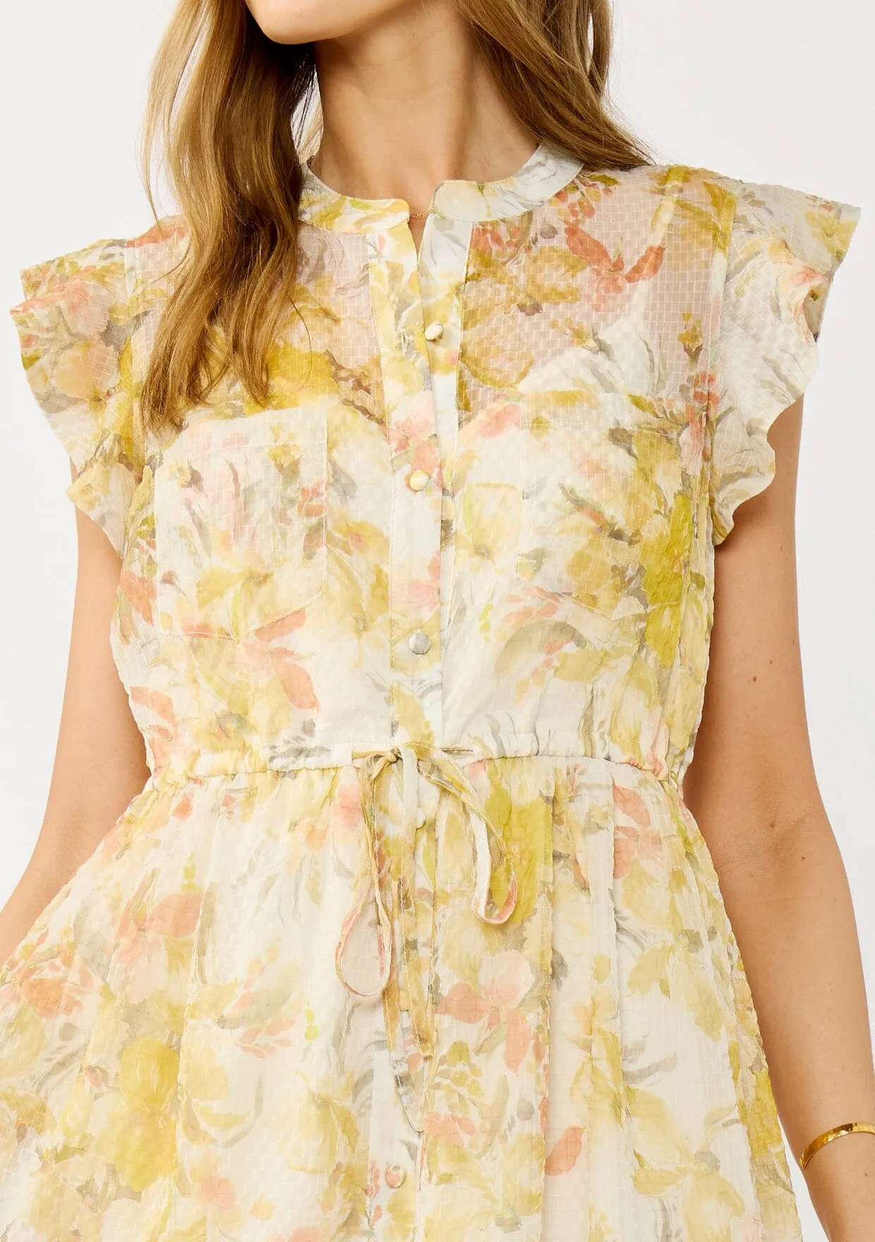 Estelle Floral Midi Dress sold by lovestitch product image thumbnail 3