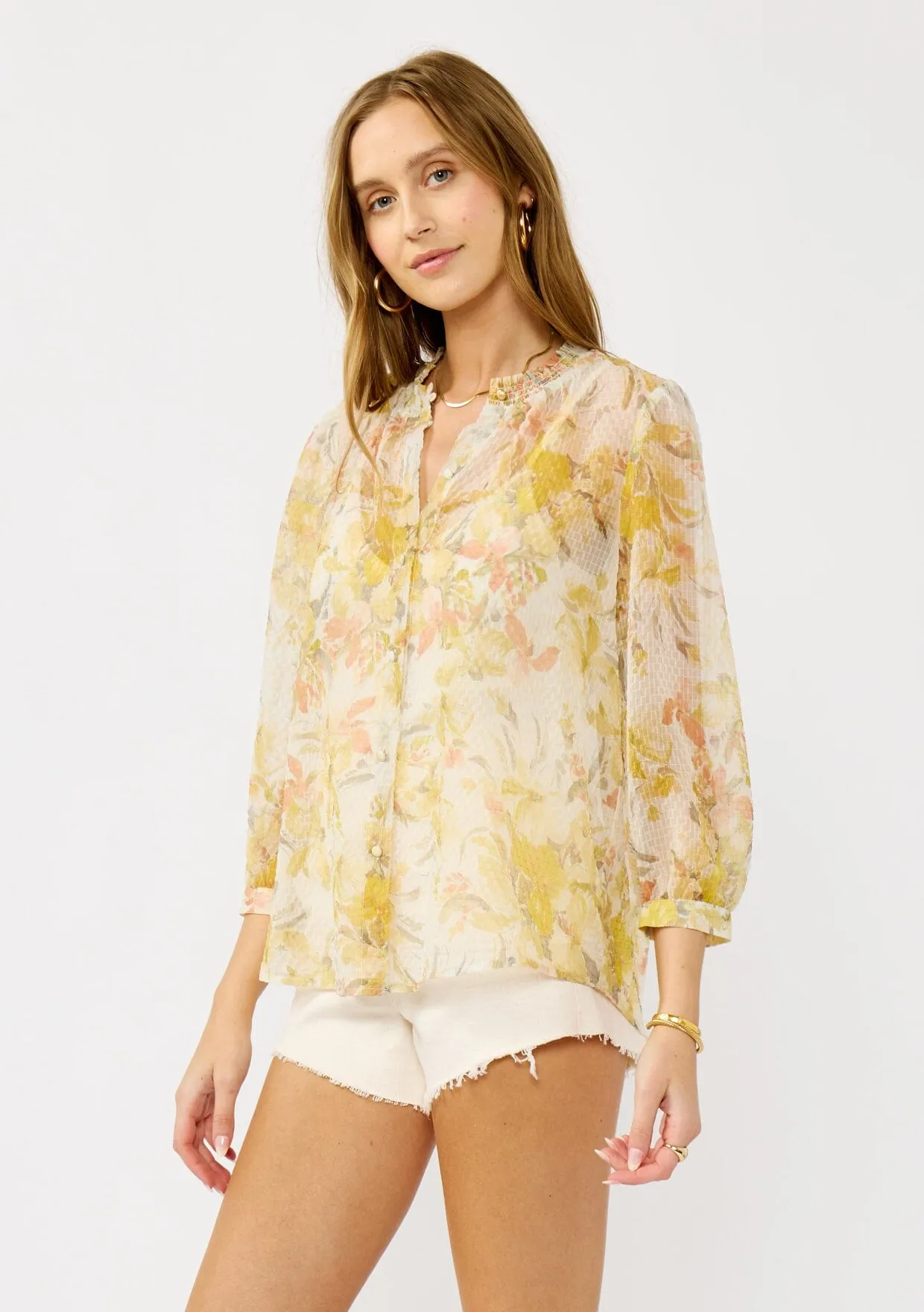 Anabelle Floral Blouse sold by lovestitch product image thumbnail 3