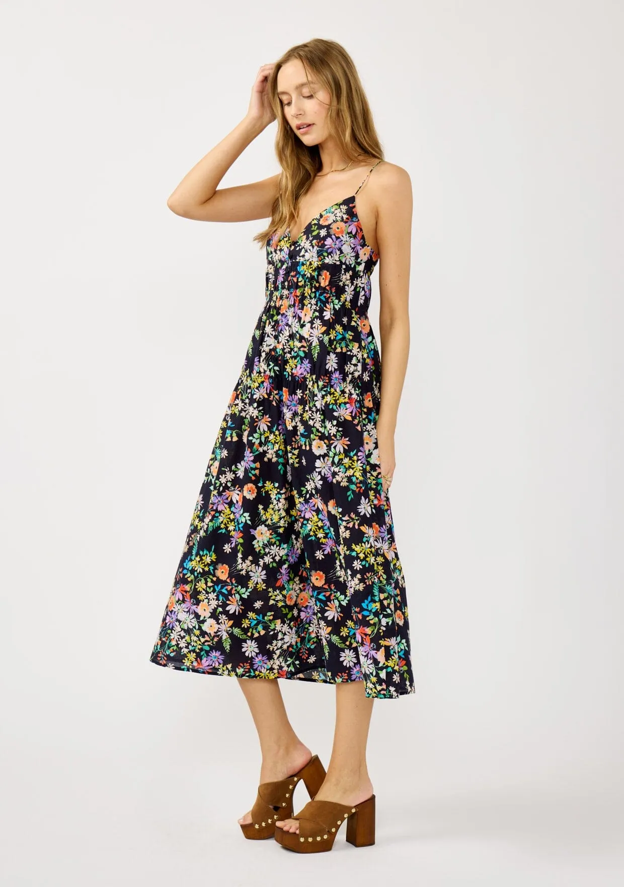 Enchant Me Midi Dress sold by lovestitch product image thumbnail 5