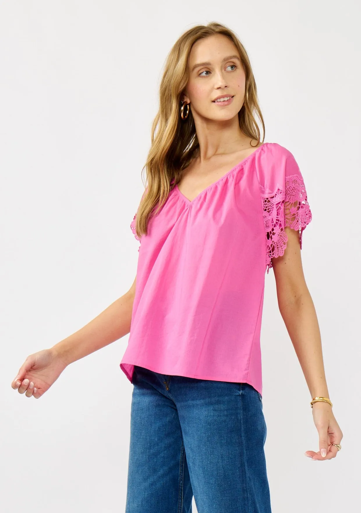 Lyla Lace Top sold by lovestitch product image thumbnail 2