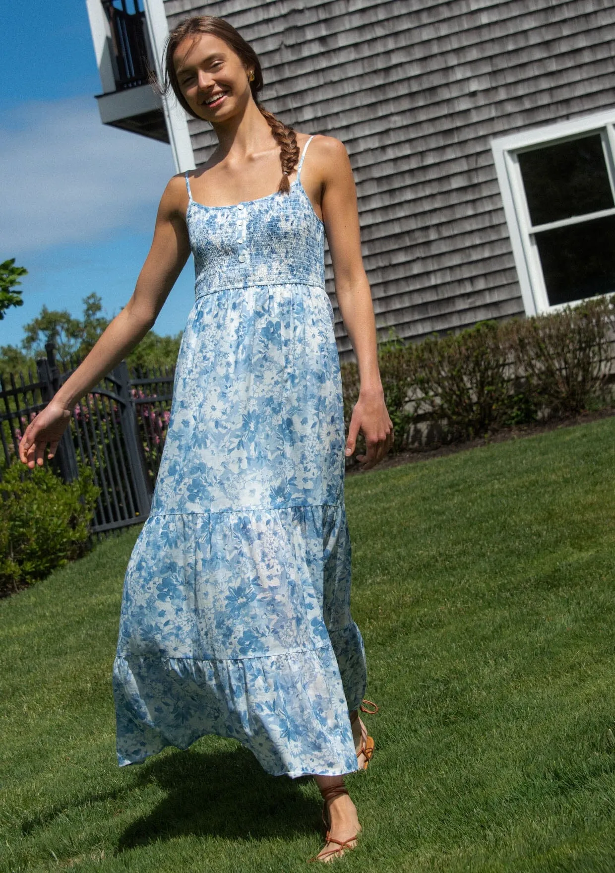 Botanic Muse Maxi Dress sold by lovestitch