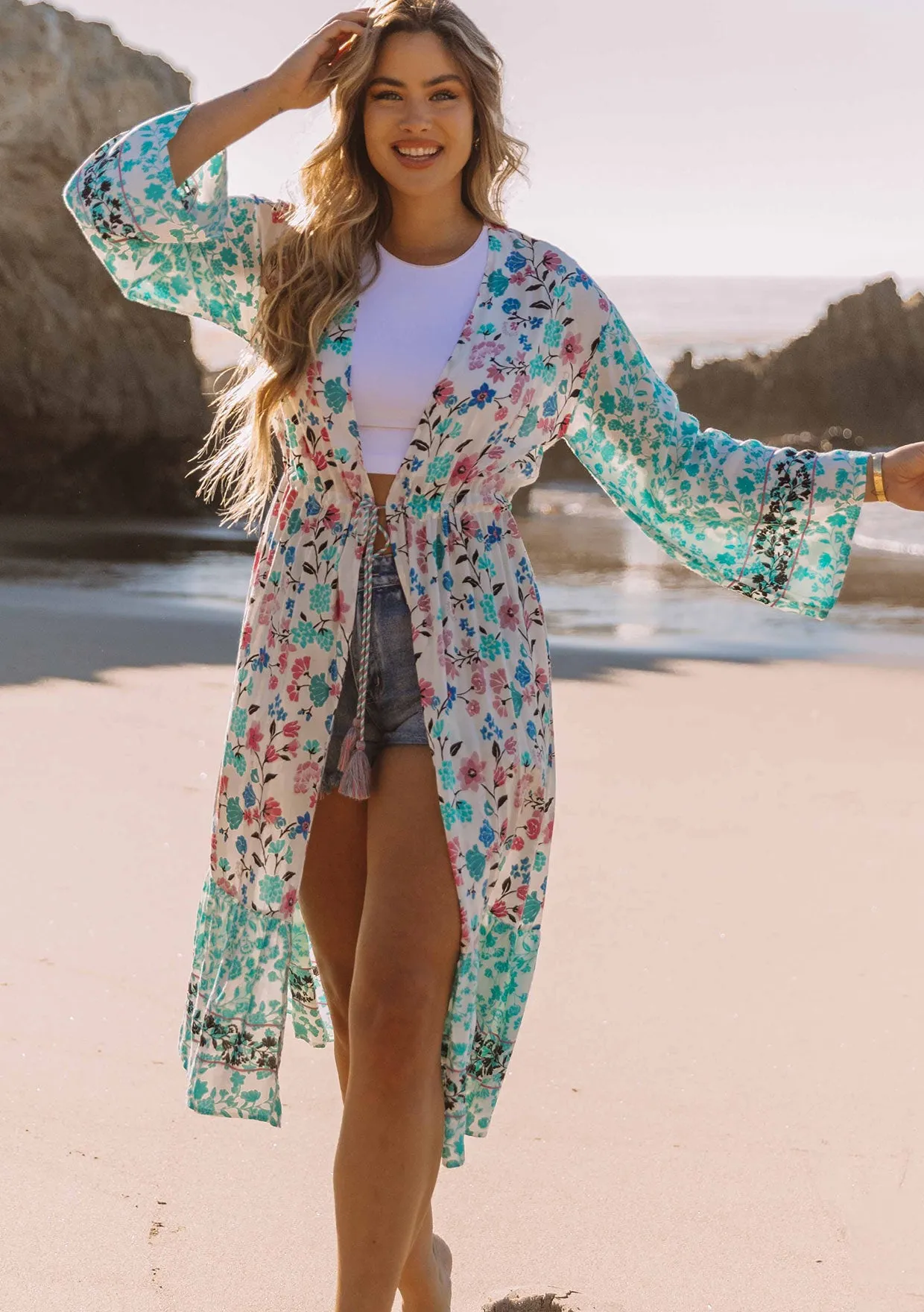 Lazy Mornings Kimono sold by lovestitch product image thumbnail 2