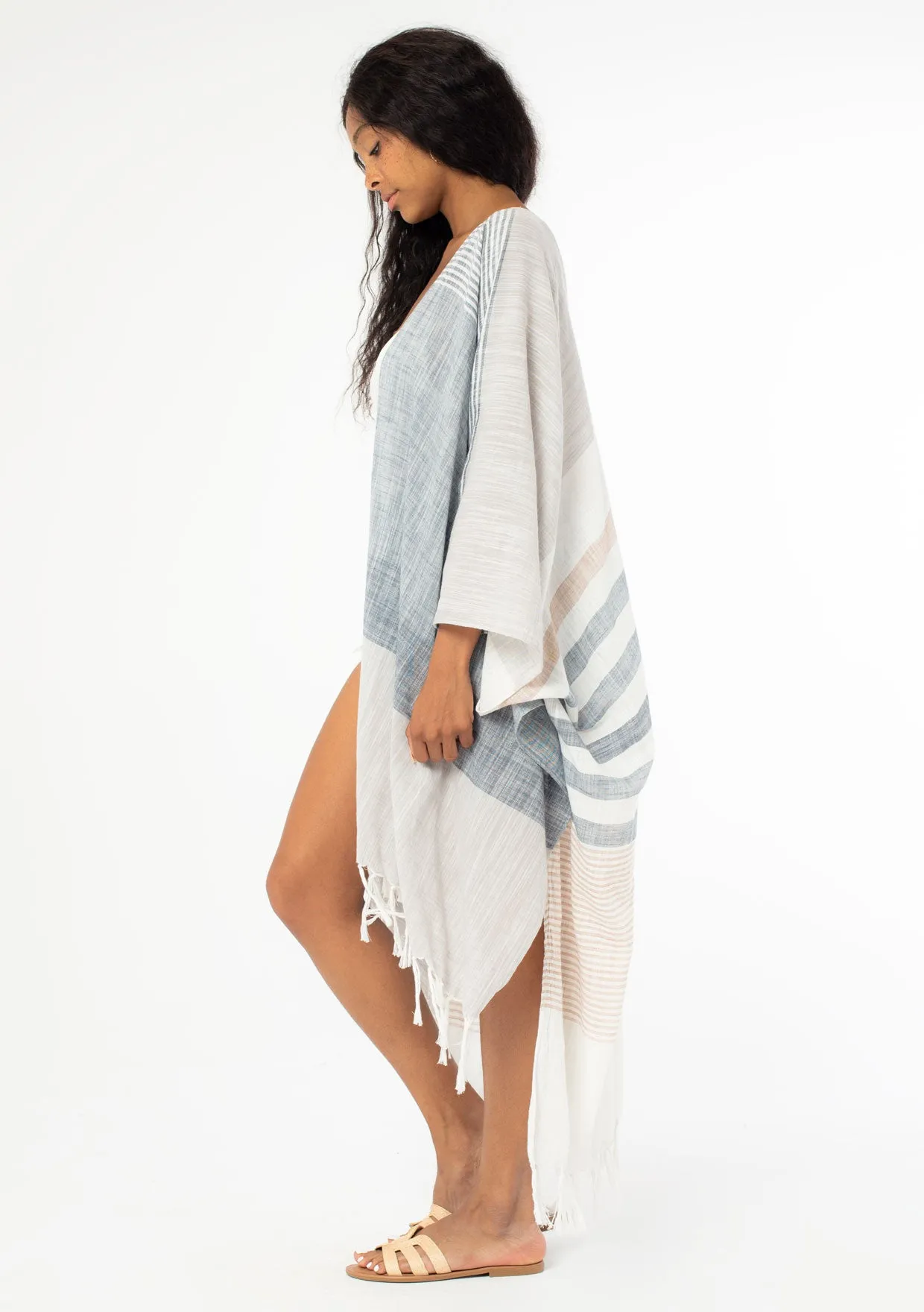 Hampton Stripe Kimono sold by lovestitch product image thumbnail 2