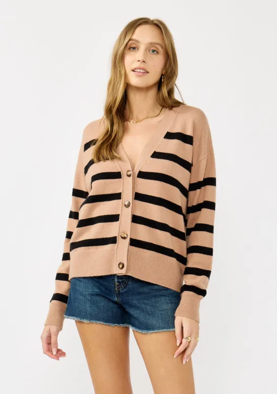 Rae Striped Cardigan sold by lovestitch
