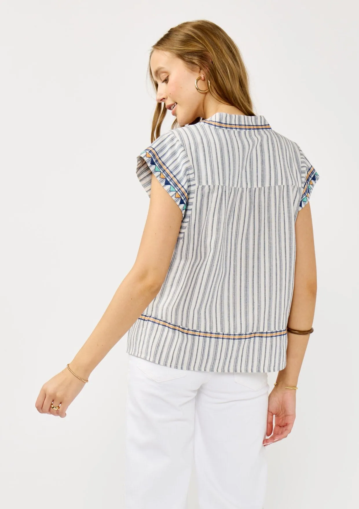 Angie Striped Top sold by lovestitch product image thumbnail 3