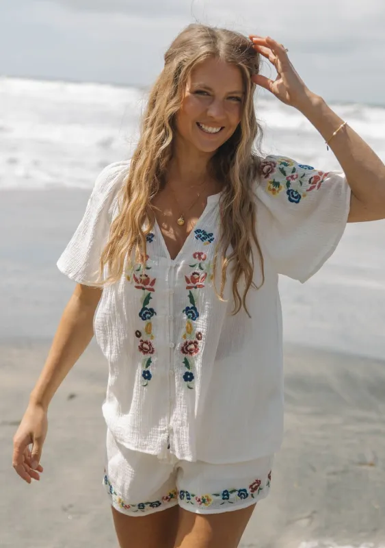 Summer Drift Top sold by lovestitch