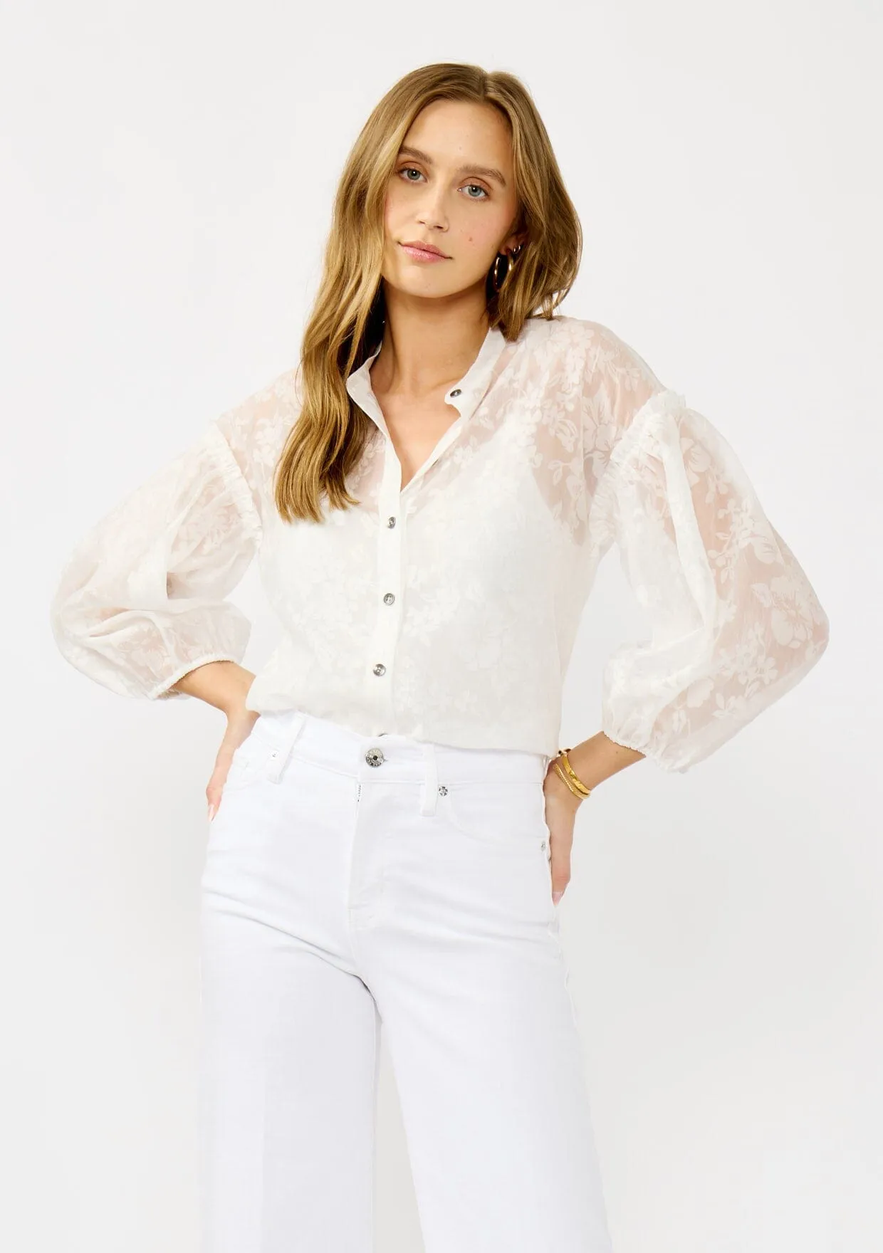 Tyla Sheer Blouse sold by lovestitch product image thumbnail 5
