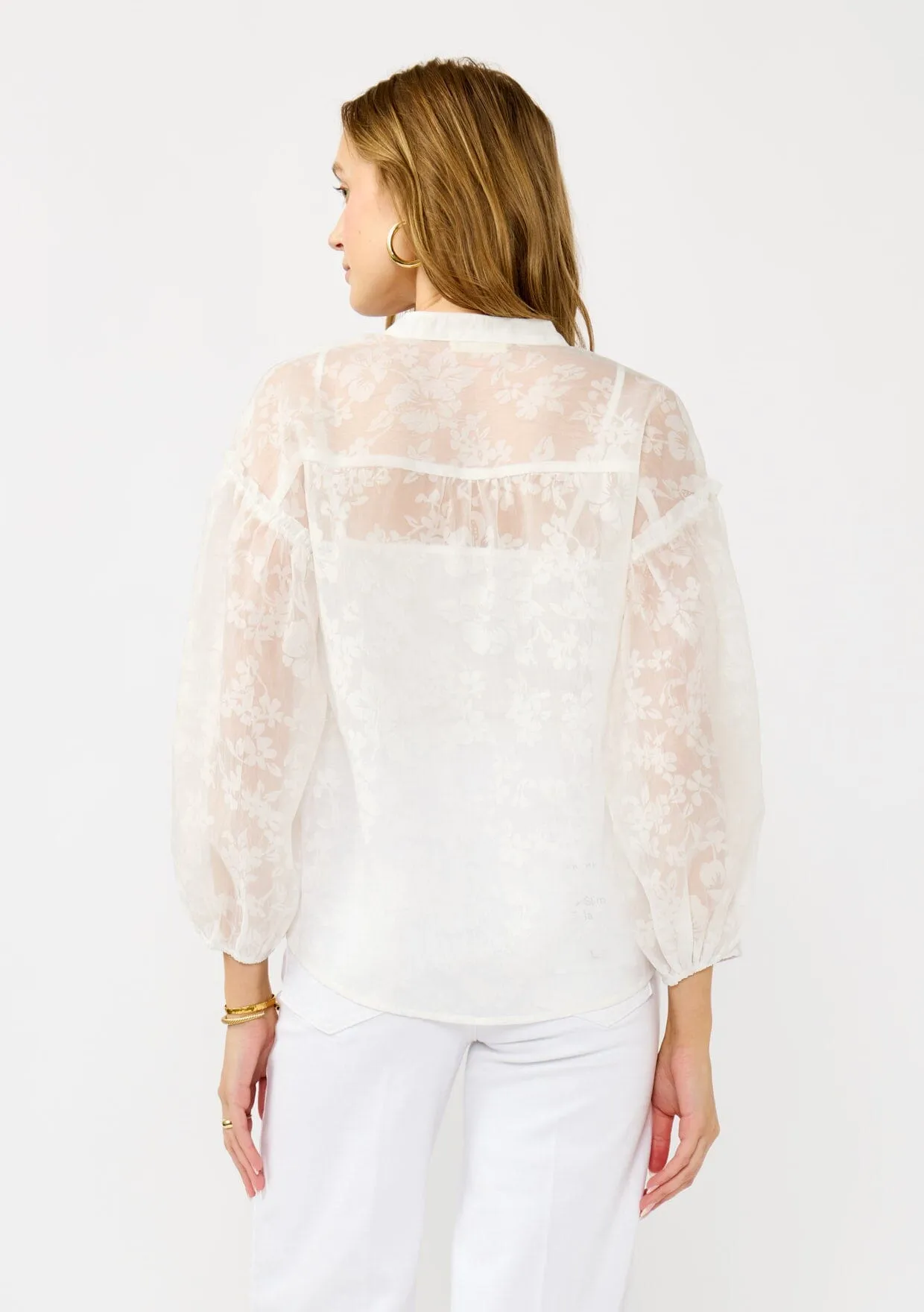 Tyla Sheer Blouse sold by lovestitch product image thumbnail 3