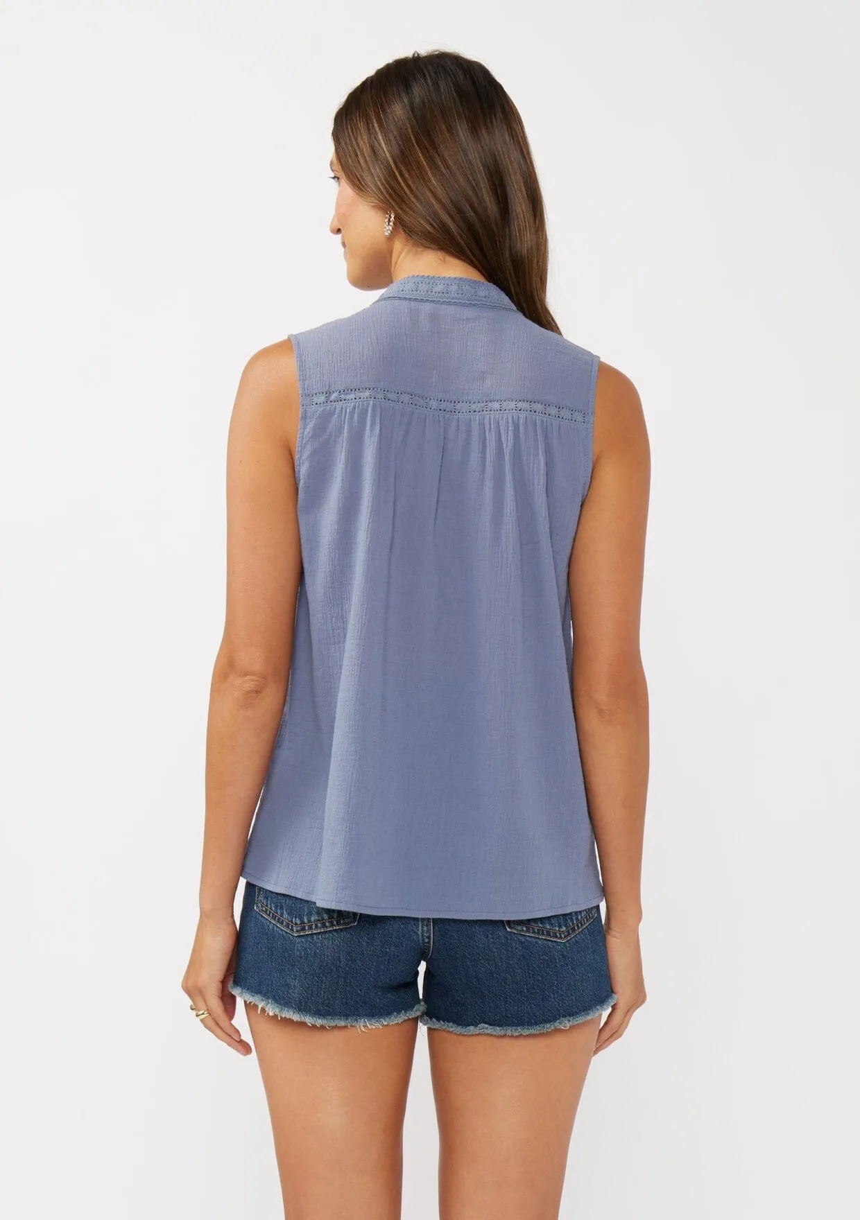Elara Embroidered Tank Top sold by lovestitch product image thumbnail 3