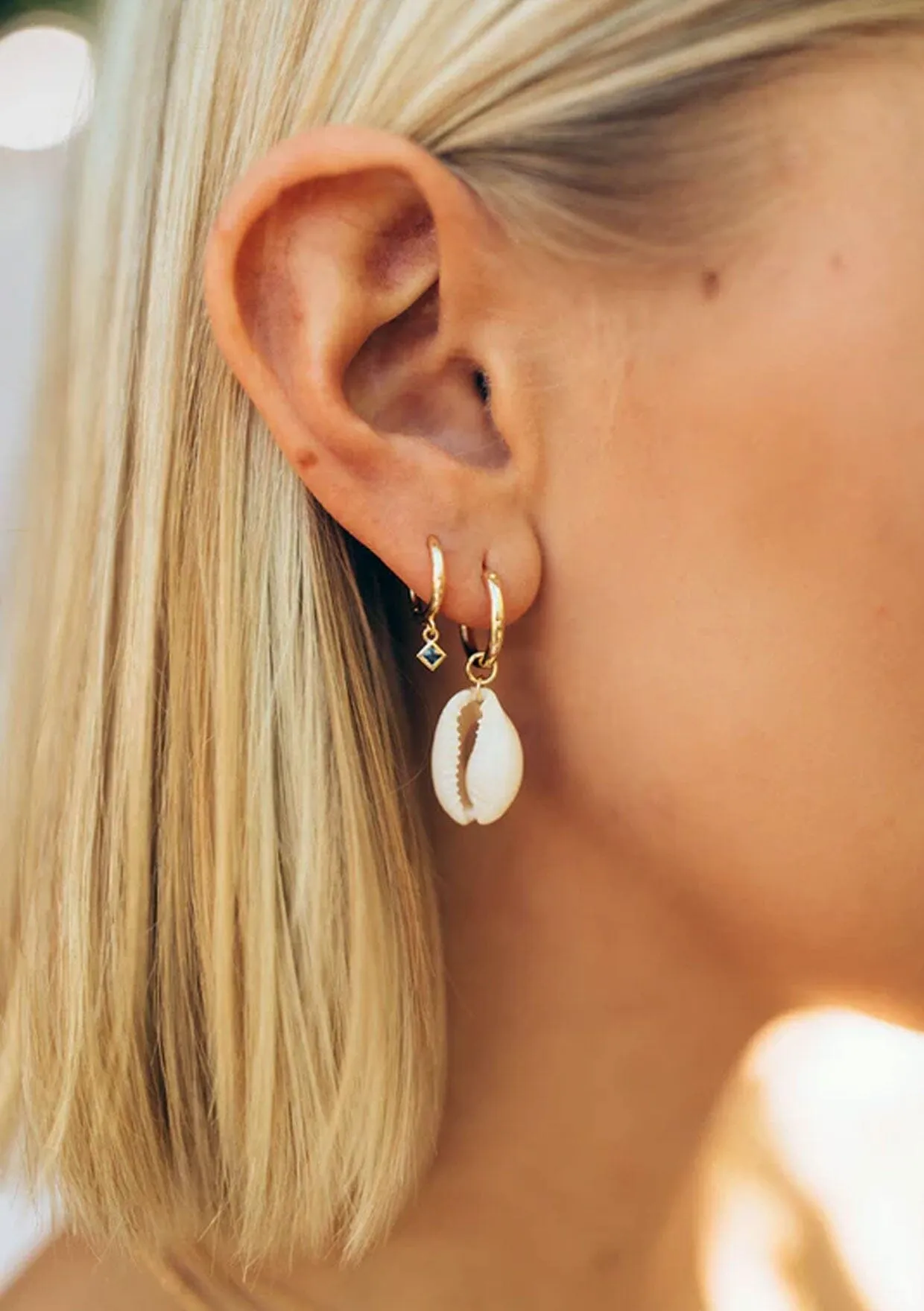 The Salty Gem Claira Hoops sold by lovestitch product image thumbnail 2